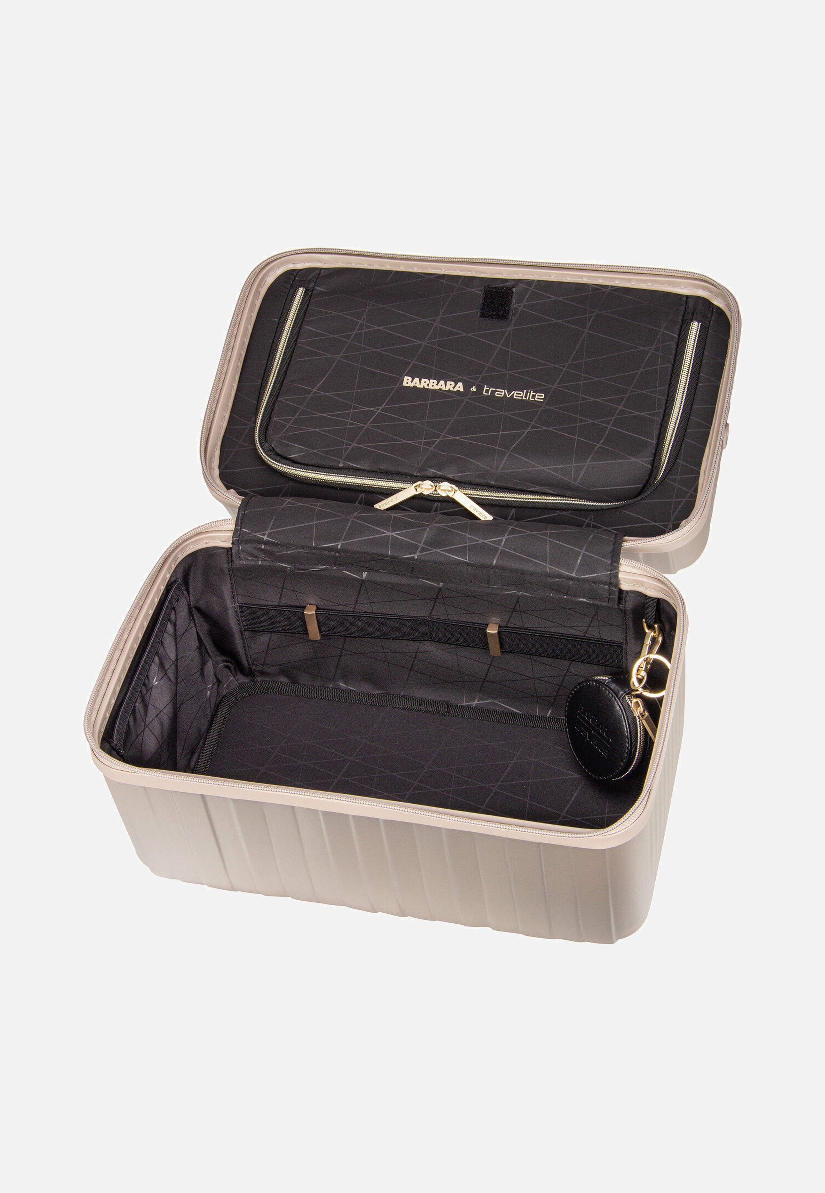 travelite - Barbara Novelty Beauty Case Satin Nude - Cosmetic Case | Women-Image