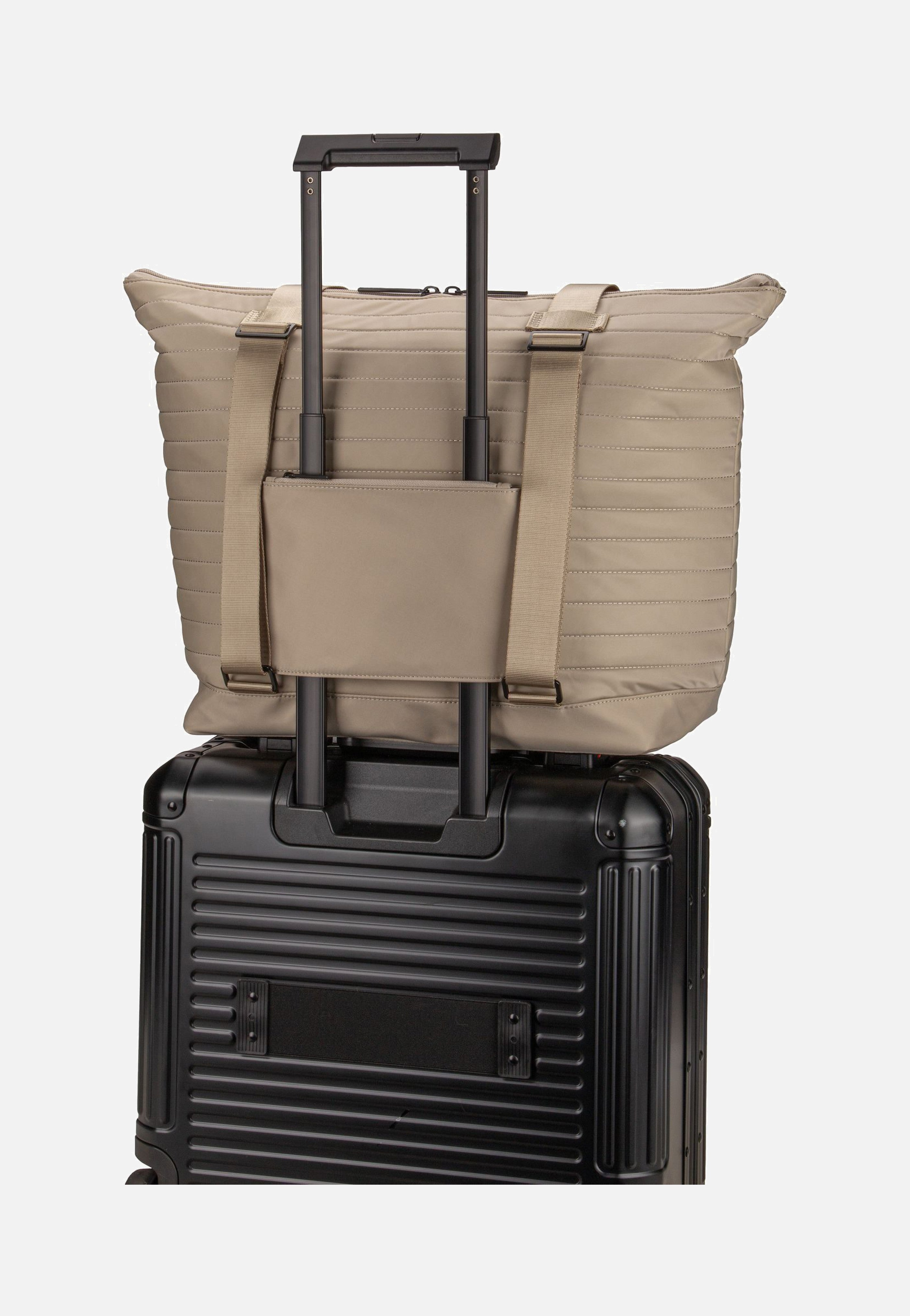 travelite Barbara Stepp 2in1 SHO Satin Nude Backpack