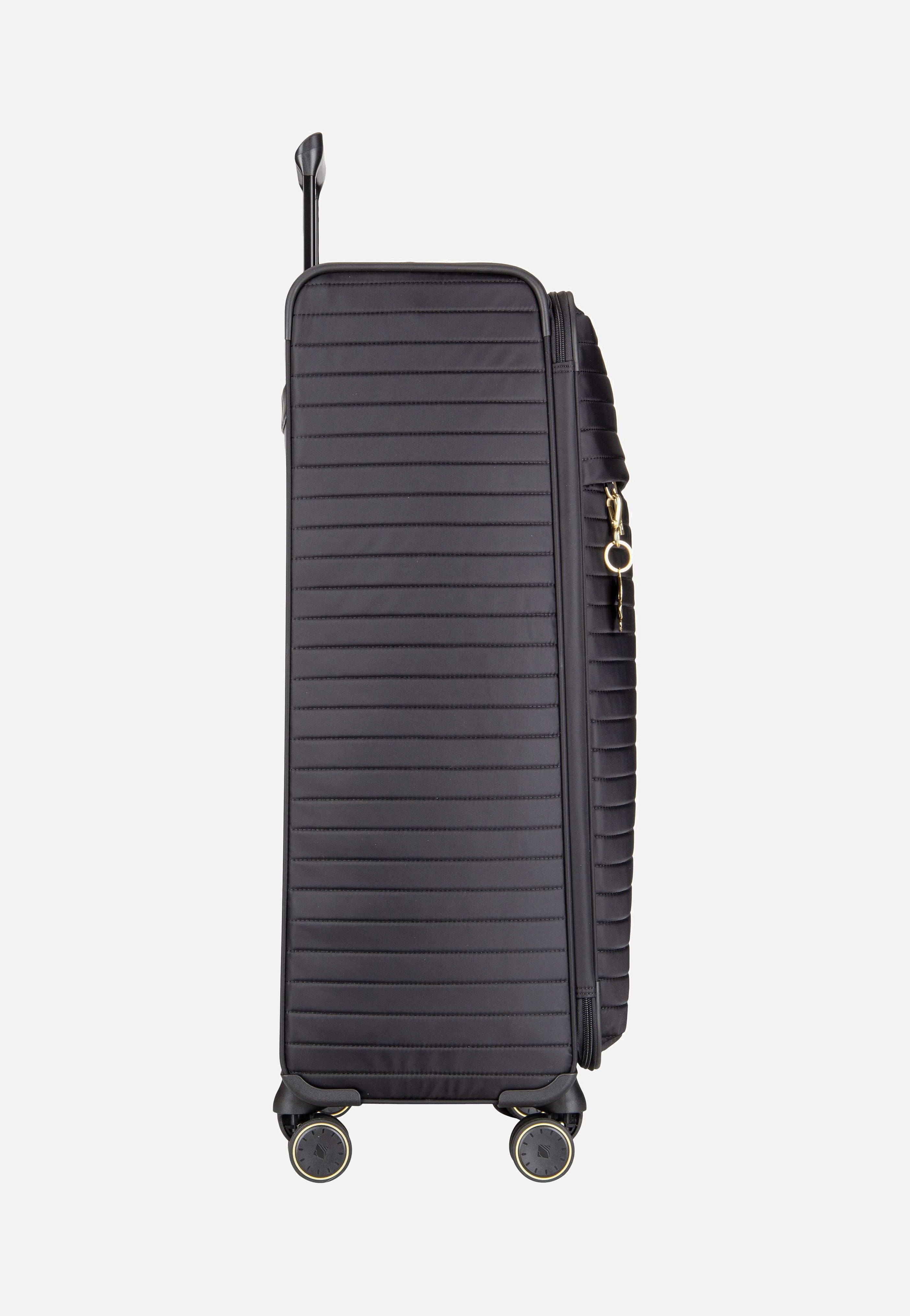 travelite Barbara Stepp 4W Trolley L Black Suitcase