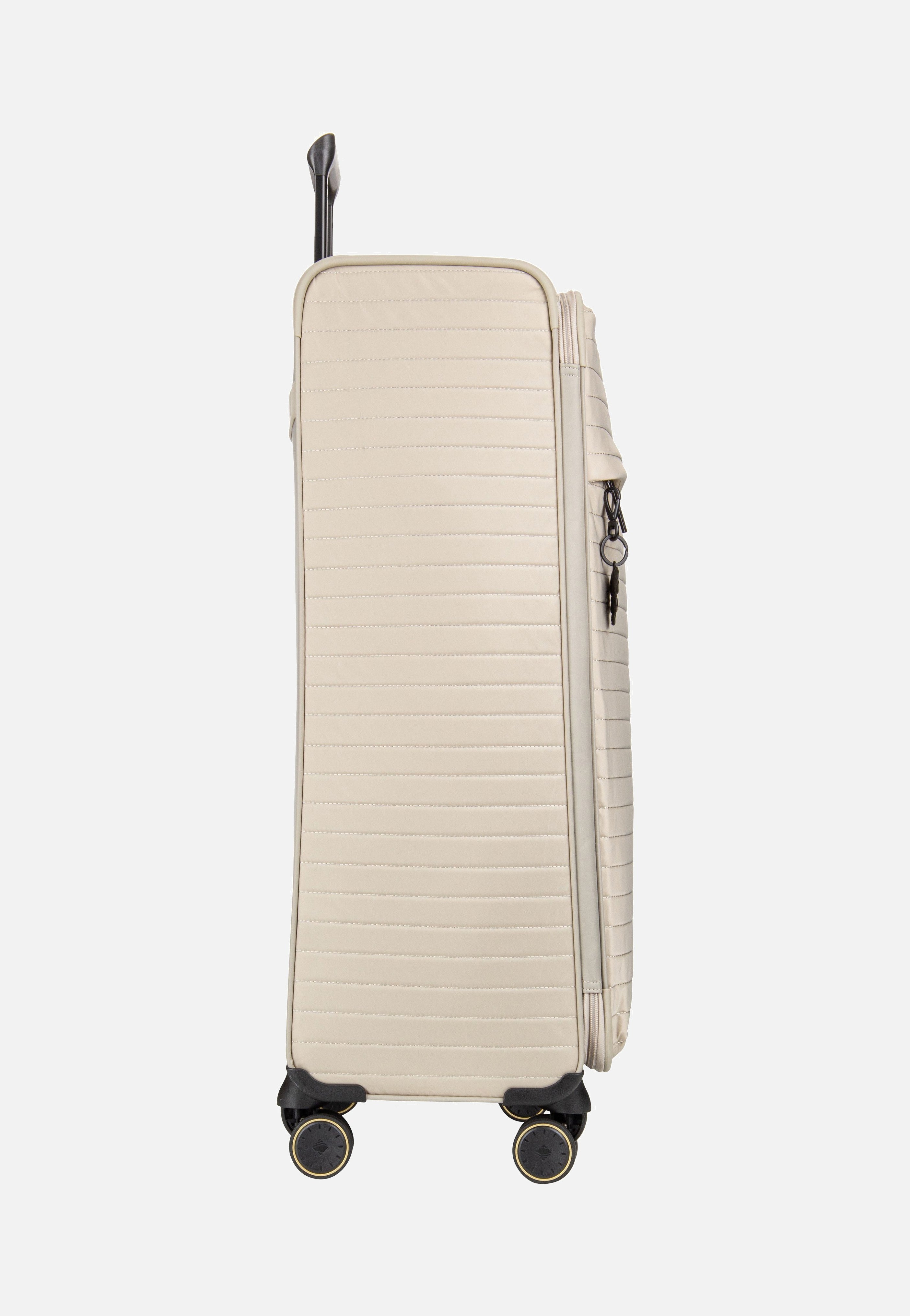 travelite - Barbara Stepp 4W Trolley L Satin Nude - Suitcase | Neutral-Image