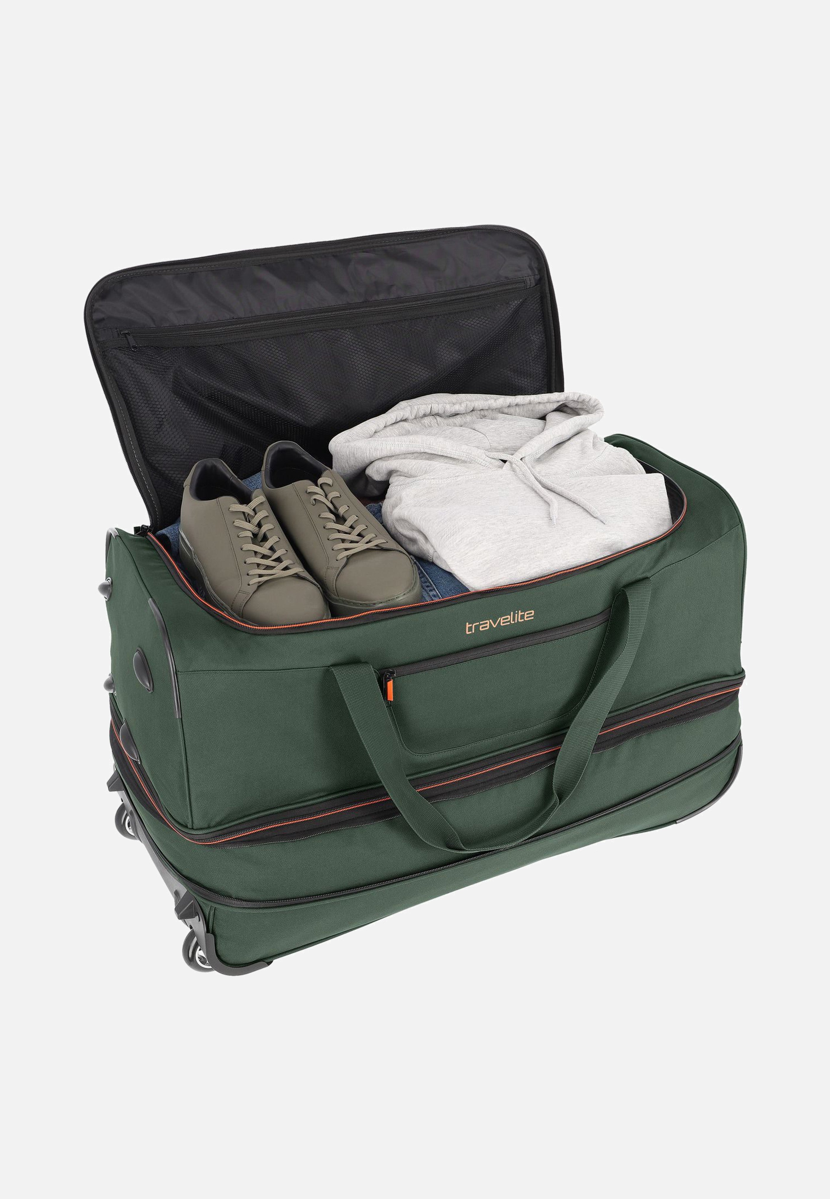 travelite - Basics Trolley L Dunkelgrün - Travel Bag | Neutral-Image