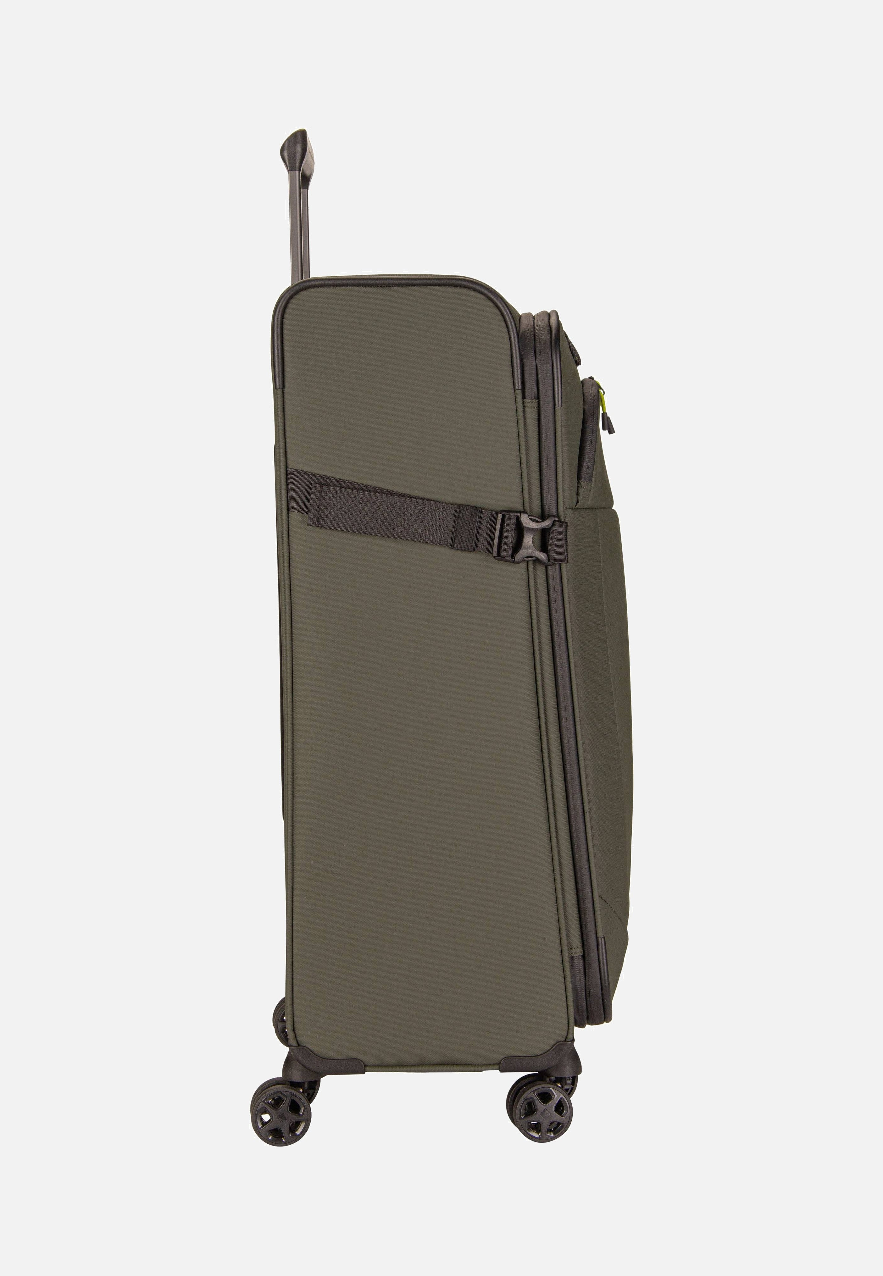 travelite Briize 4W Trolley L Exp Khaki Suitcase