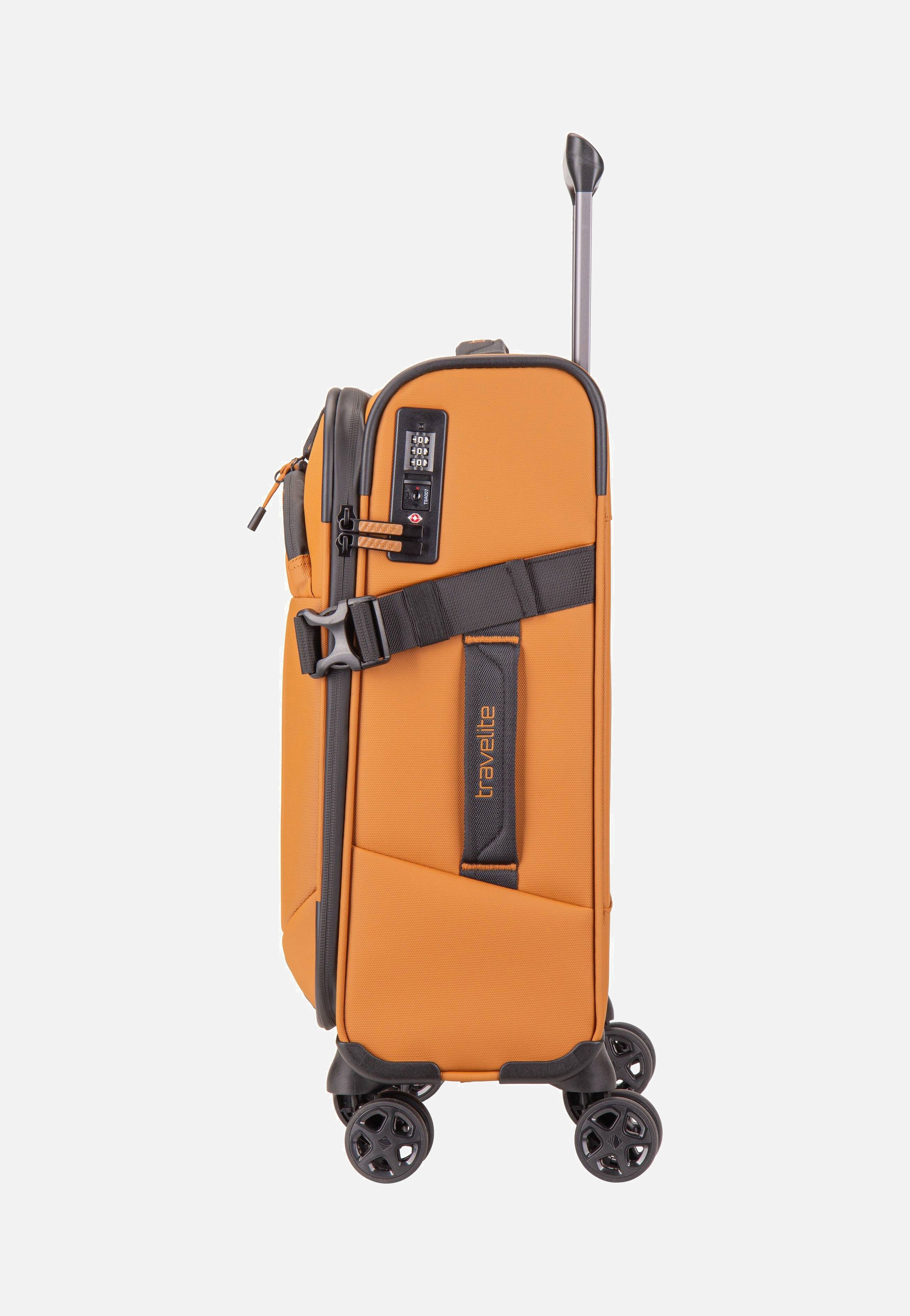 travelite Briize 4W Trolley S Curry Suitcase