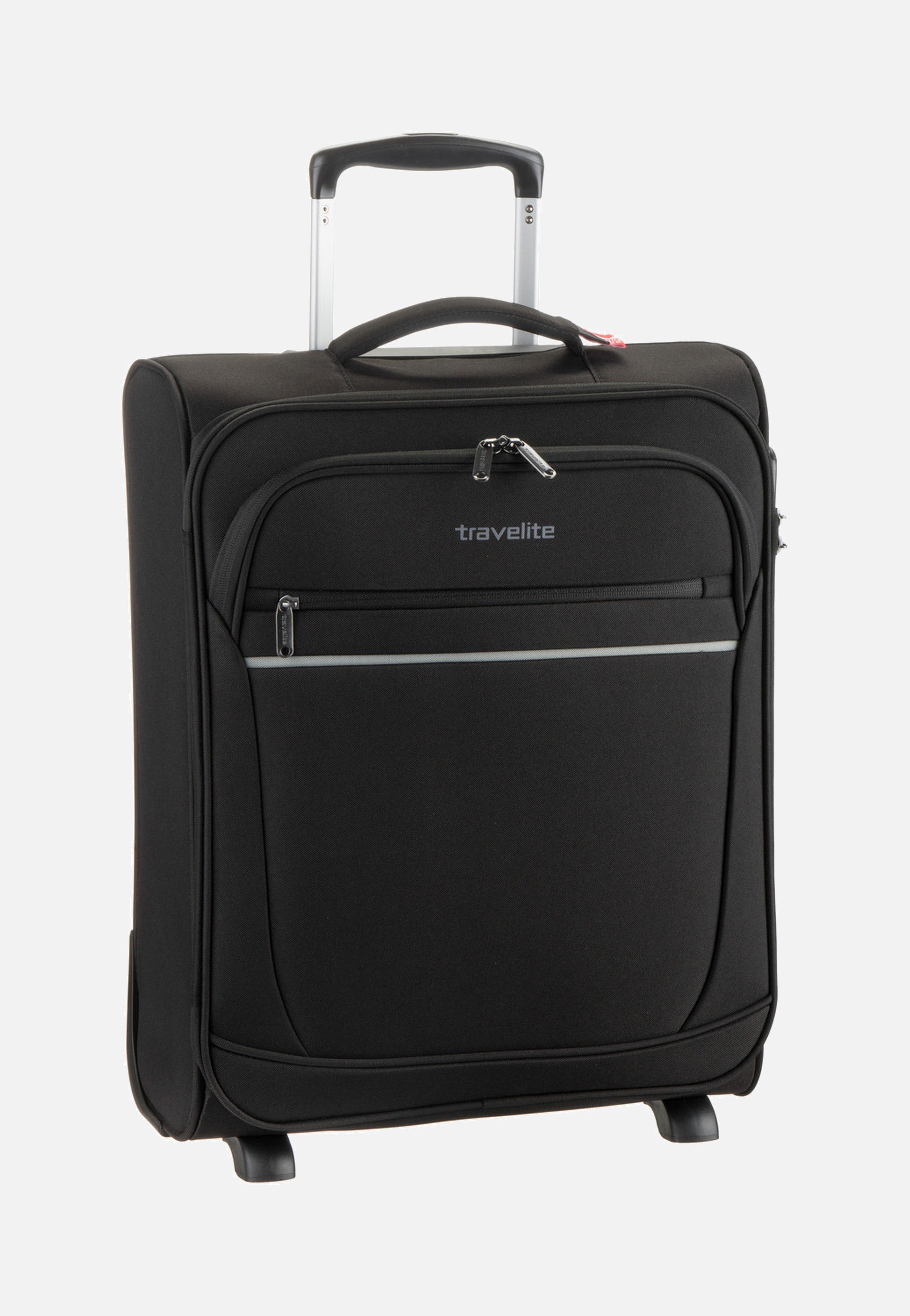 travelite - Cabin 2-Rad Trolley S Schwarz - Suitcase | Neutral-Image