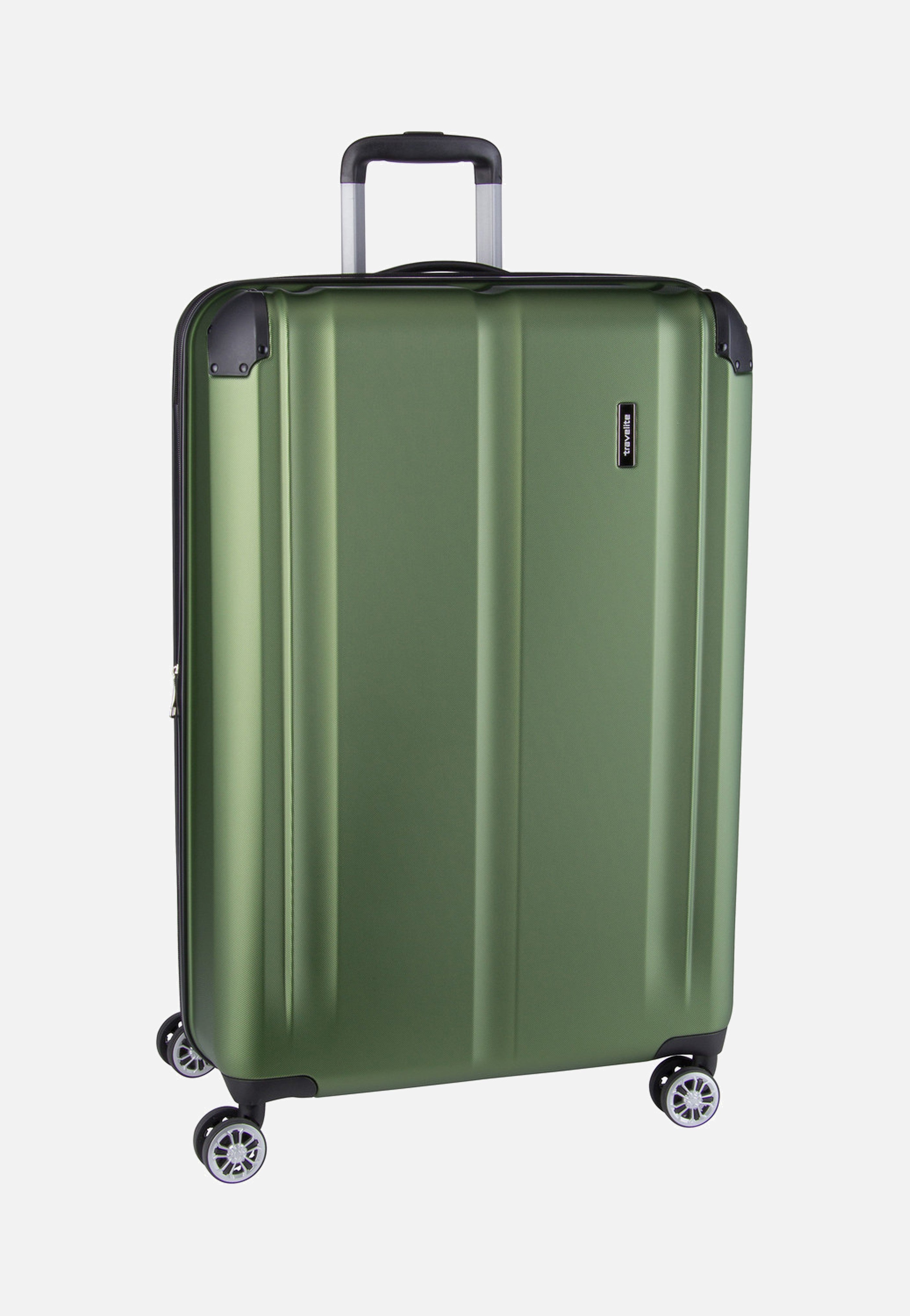 travelite - City 4-Rad Trolley L exp Grün - Suitcase | Neutral-Image