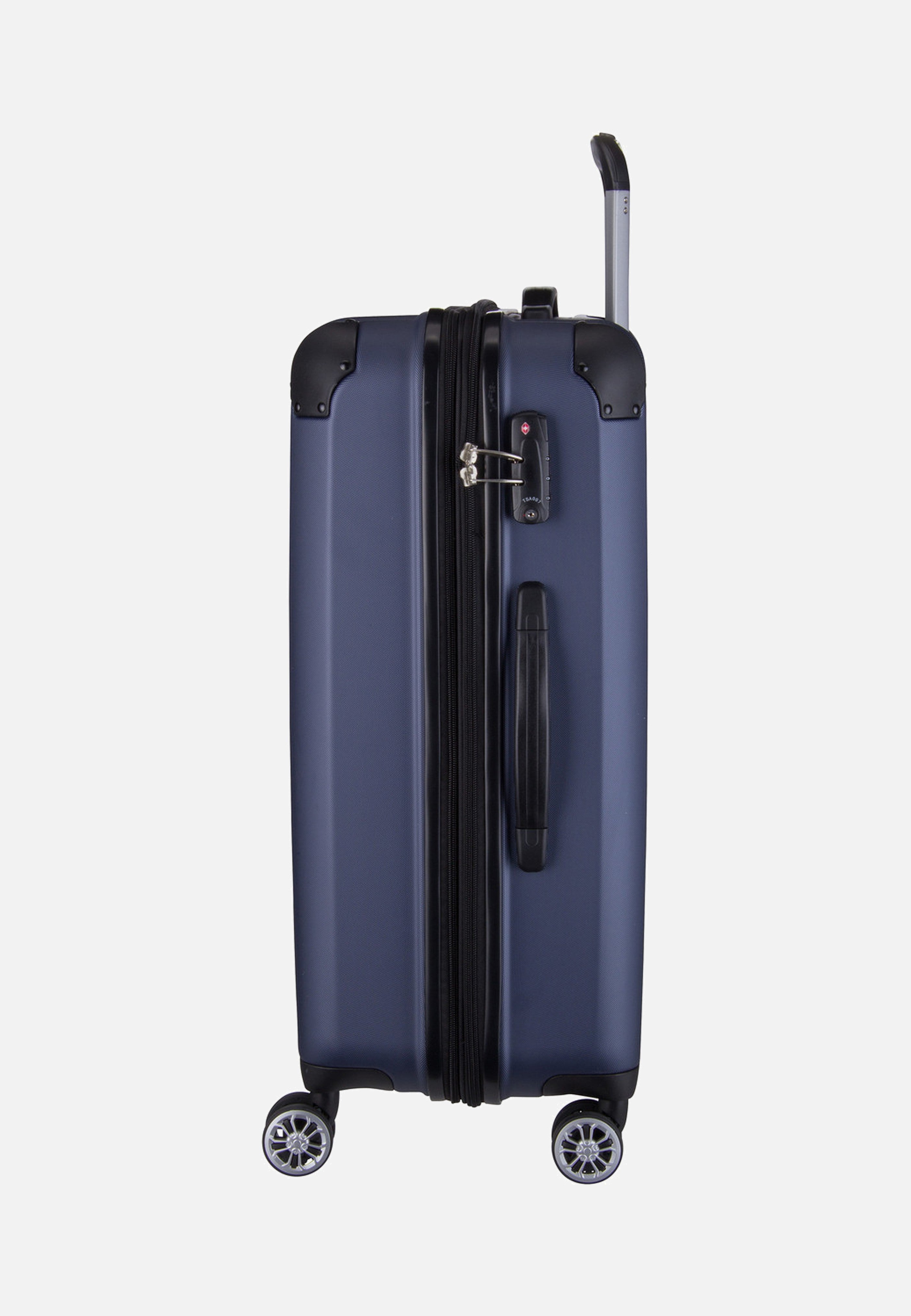 travelite - City 4-Rad Trolley M exp Marine - Suitcase | Neutral-Image