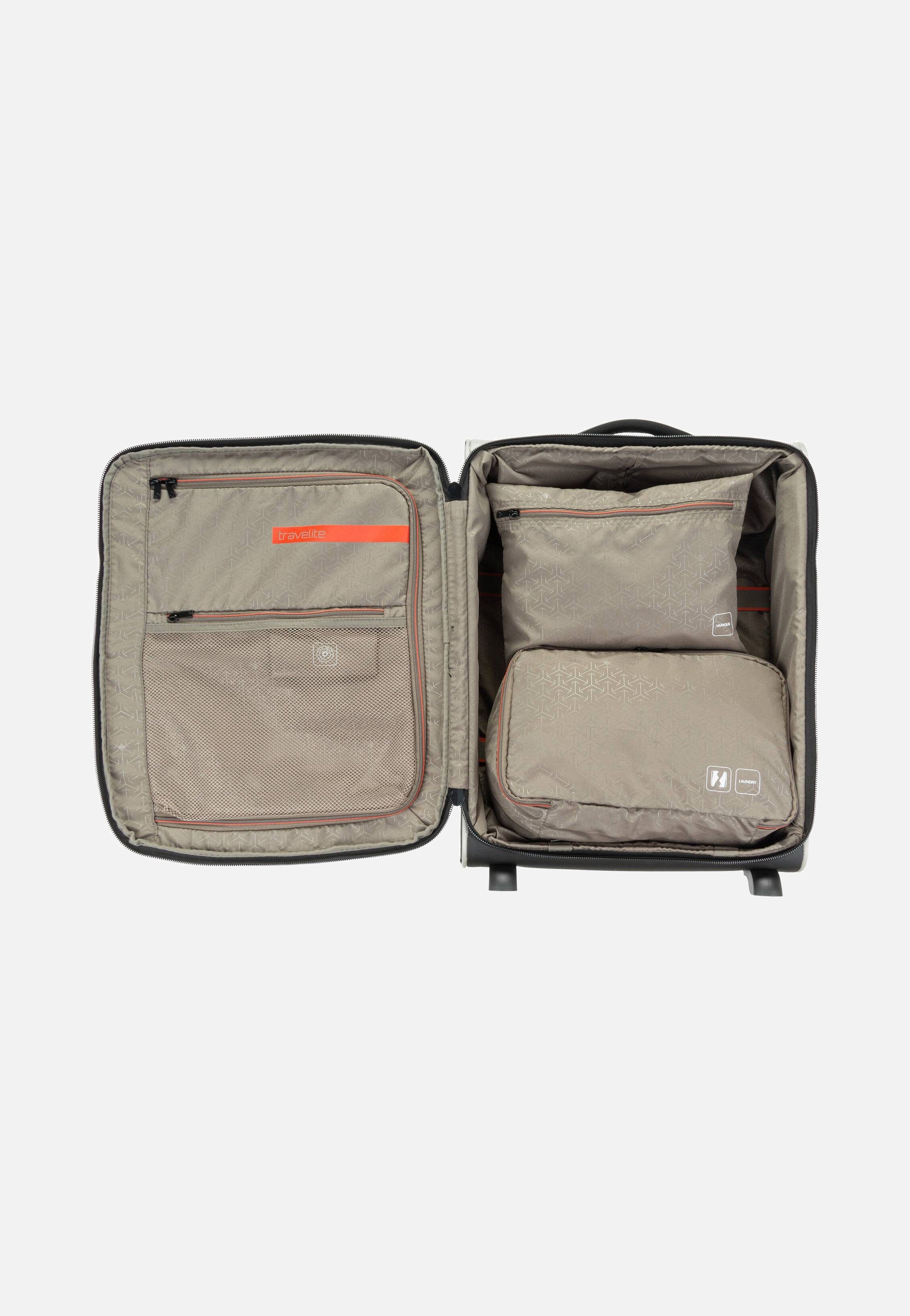 travelite Crosslite 2w Trolley S Natur Suitcase