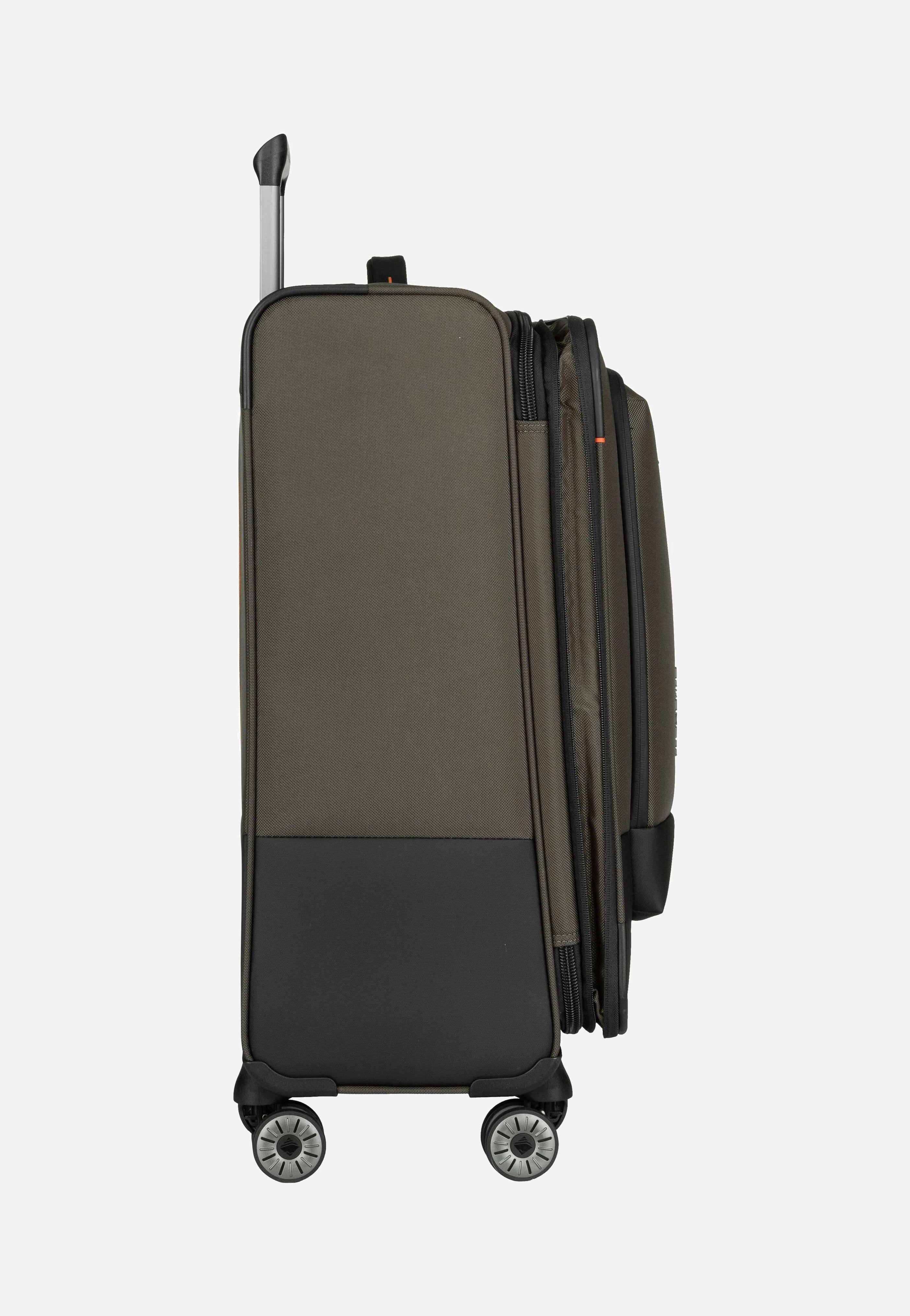 travelite Crosslite 4w Trolley M Oliv Suitcase