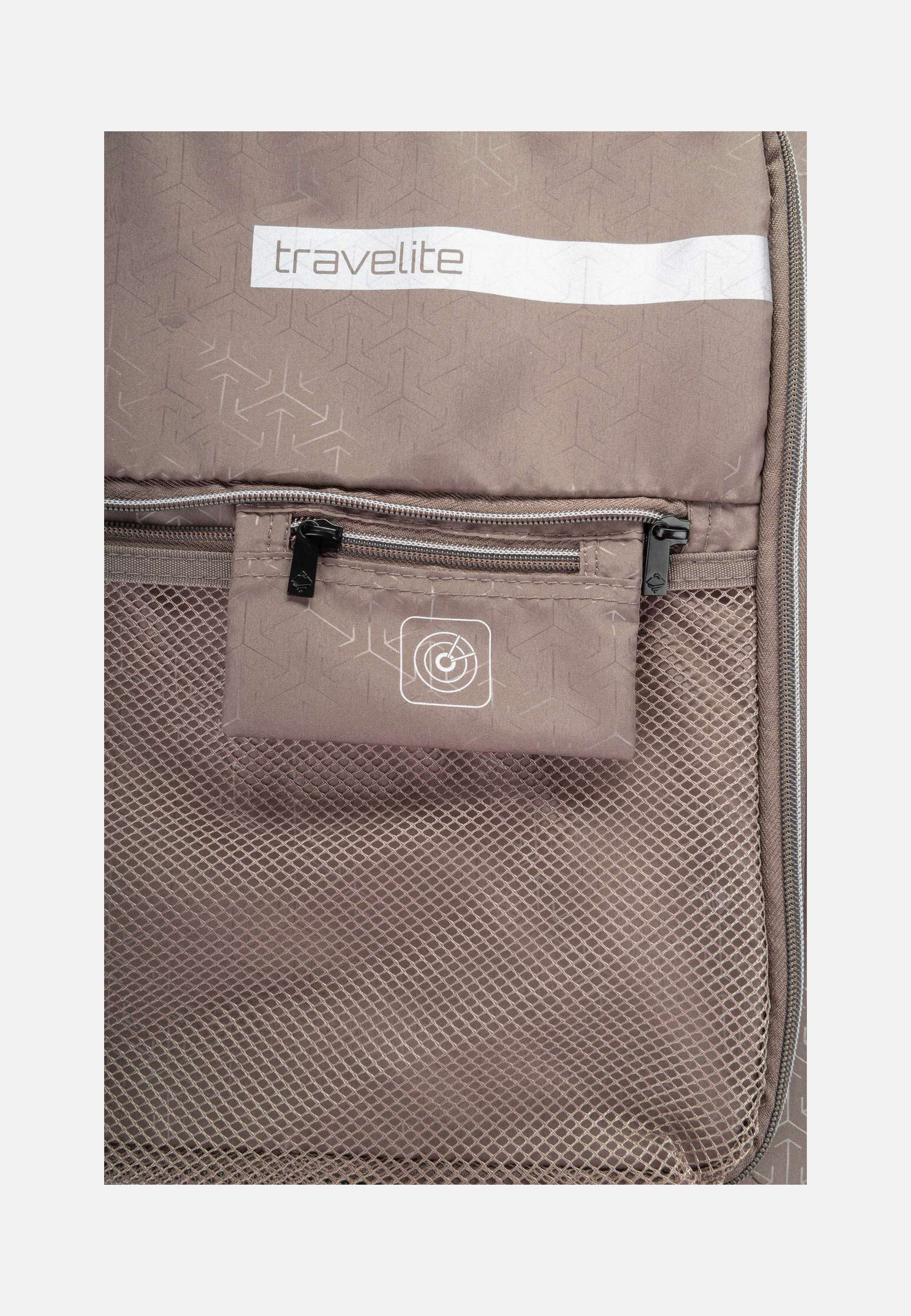 travelite Crosslite 4w Trolley S Schwarz Suitcase