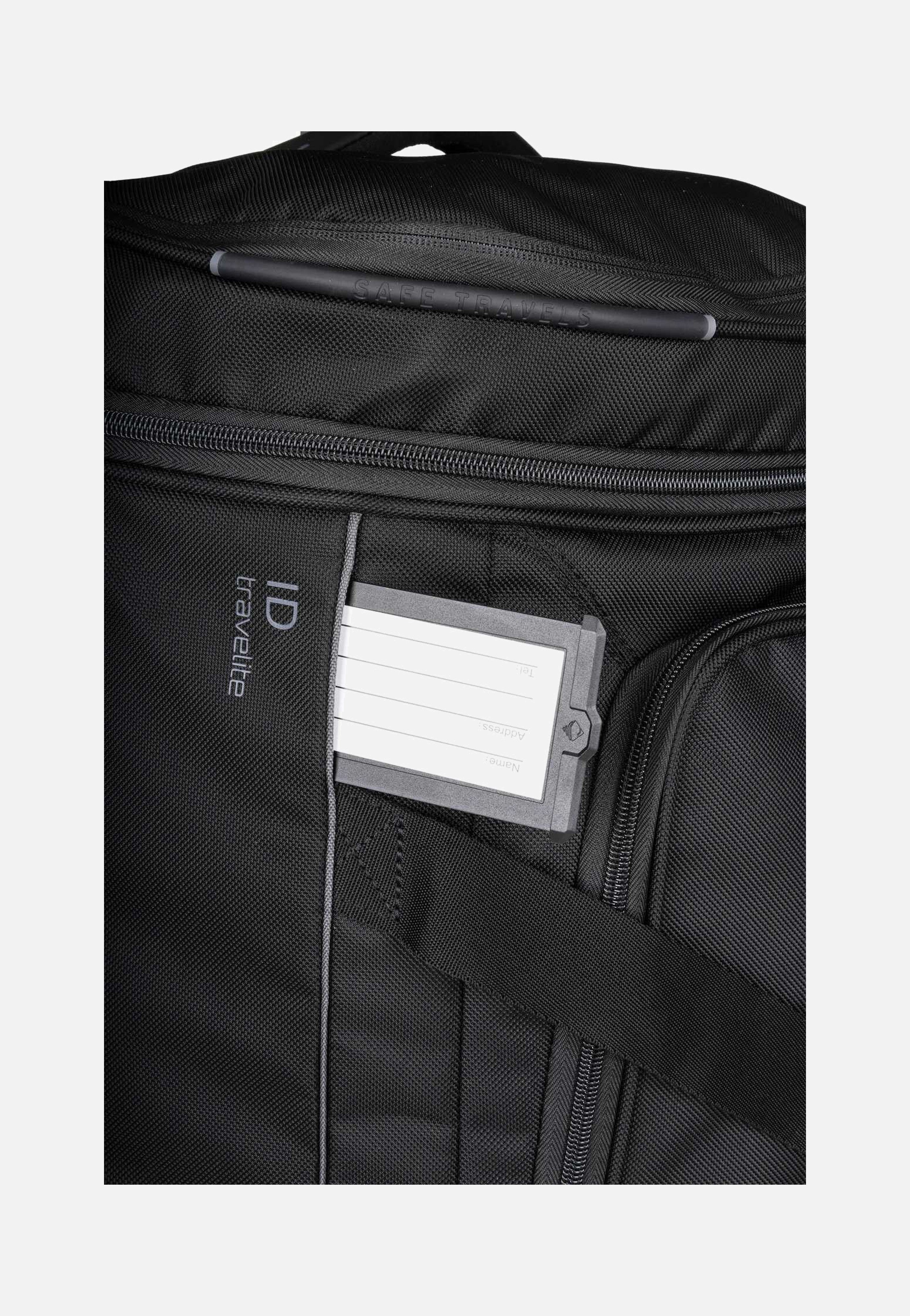 travelite Crosslite M Schwarz Travel Bag