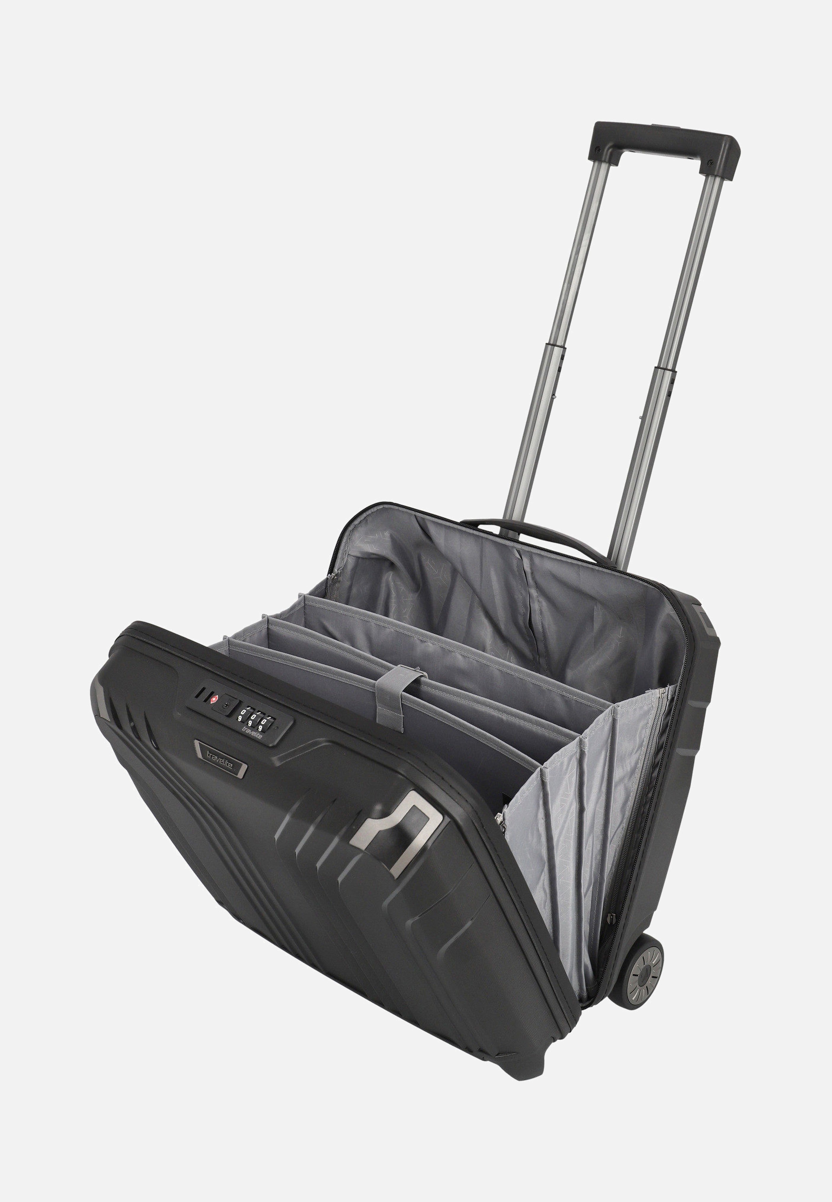 travelite - Elvaa Businesswheeler Schwarz - Pilot Case | Neutral-Image