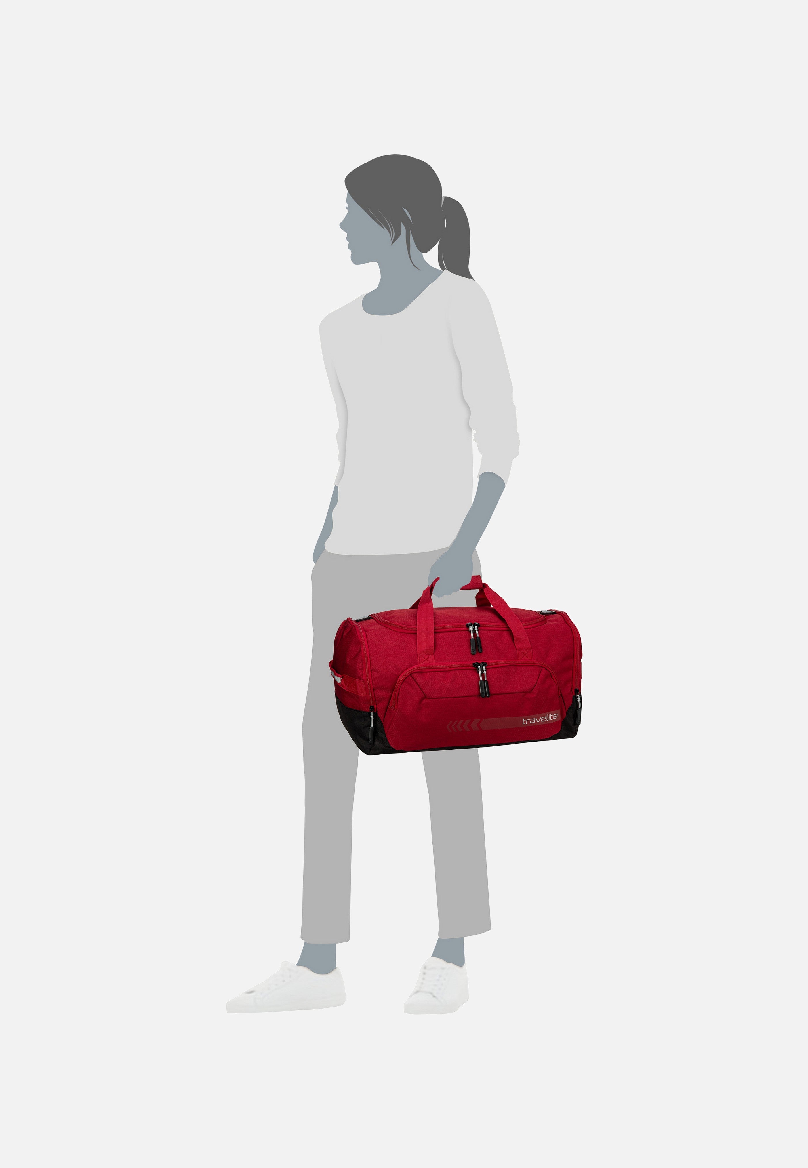 travelite Kick Off M Rosé Dufflebag