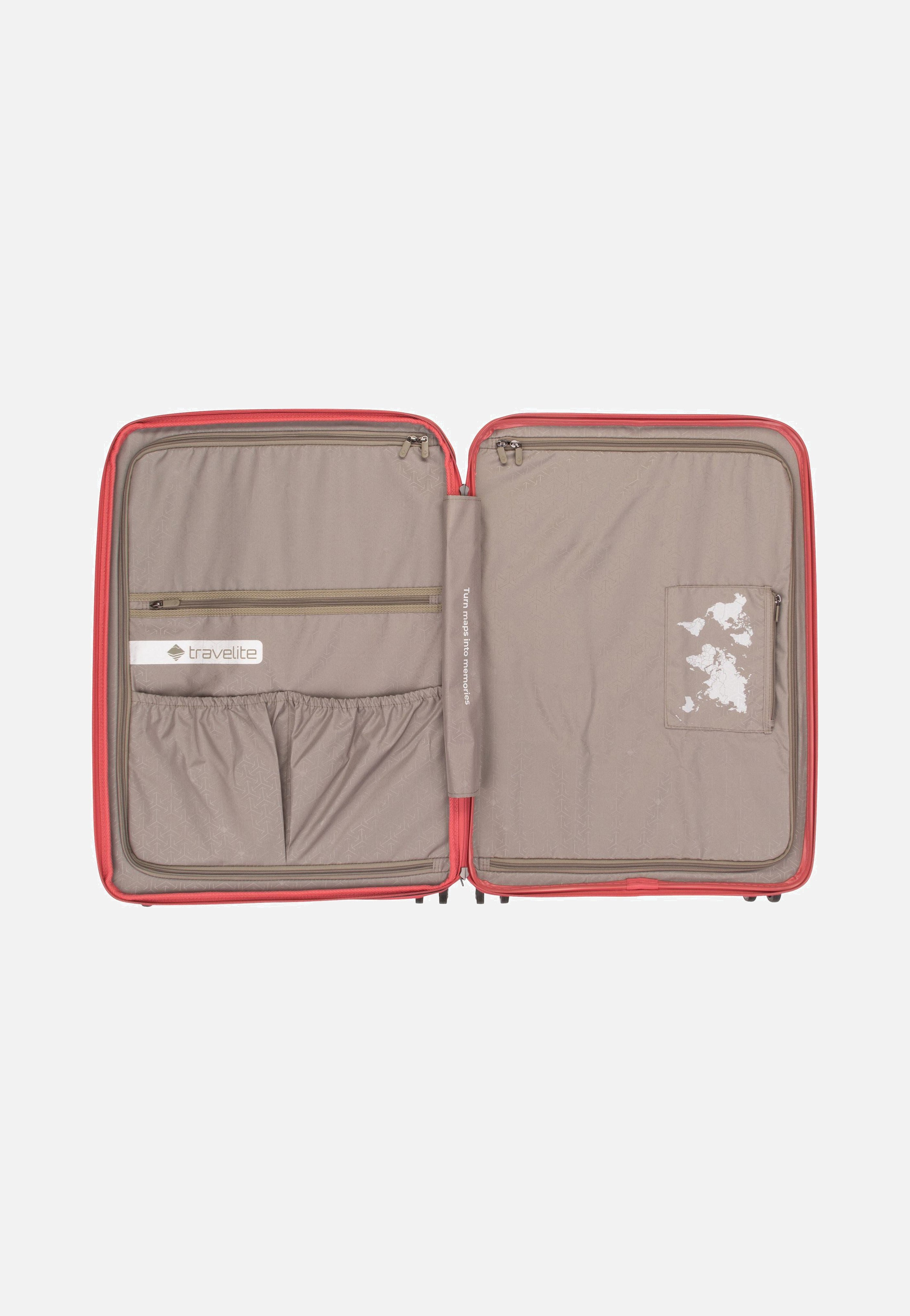 travelite - Mooby 4w Trolley L Rot - Suitcase | Neutral-Image