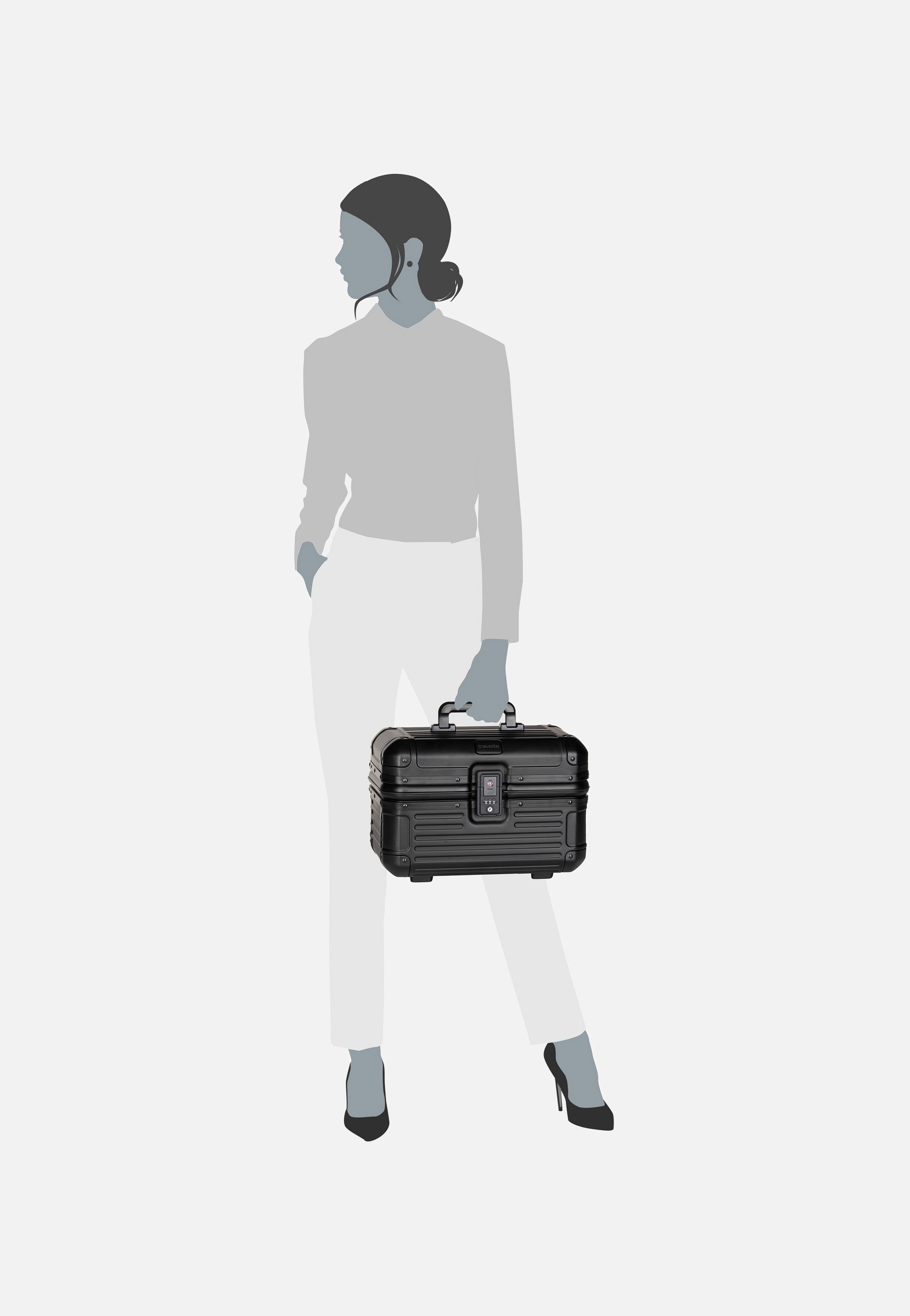 travelite - Next Beautycase 2.0 Schwarz - Cosmetic Case | Neutral-Image