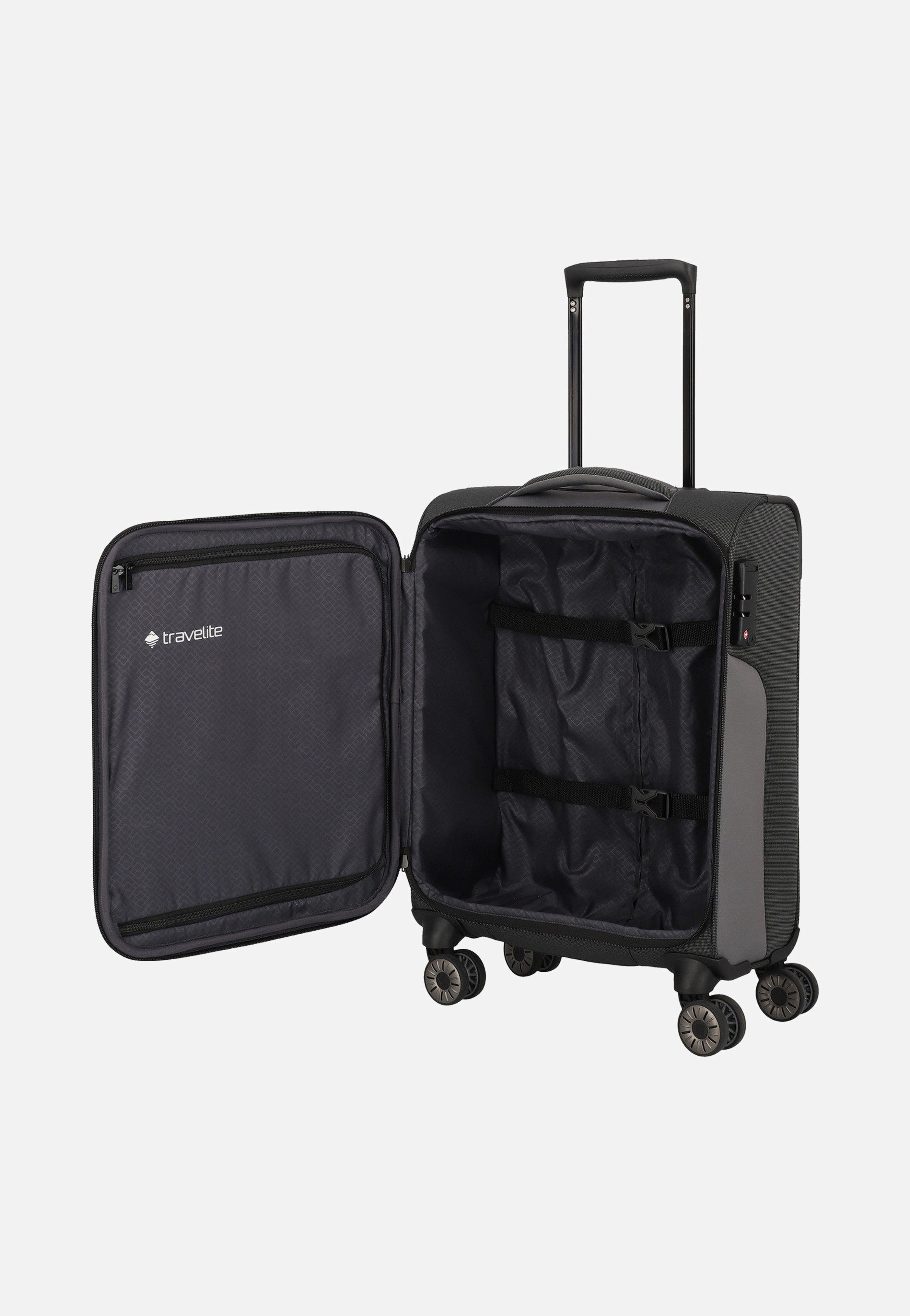 travelite - Viia 4w Trolley S Schiefer - Suitcase | Neutral-Image