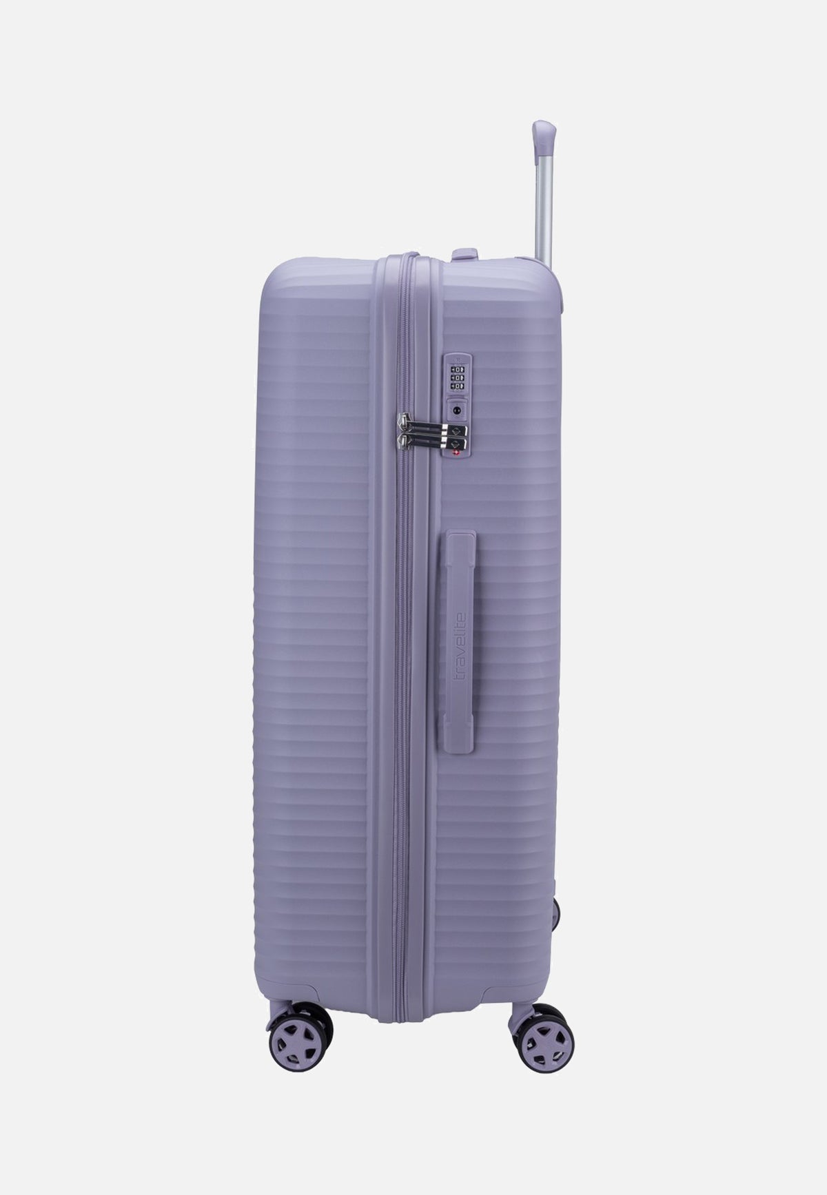 travelite Air Stripe Trolley 4W L Lavender Maleta