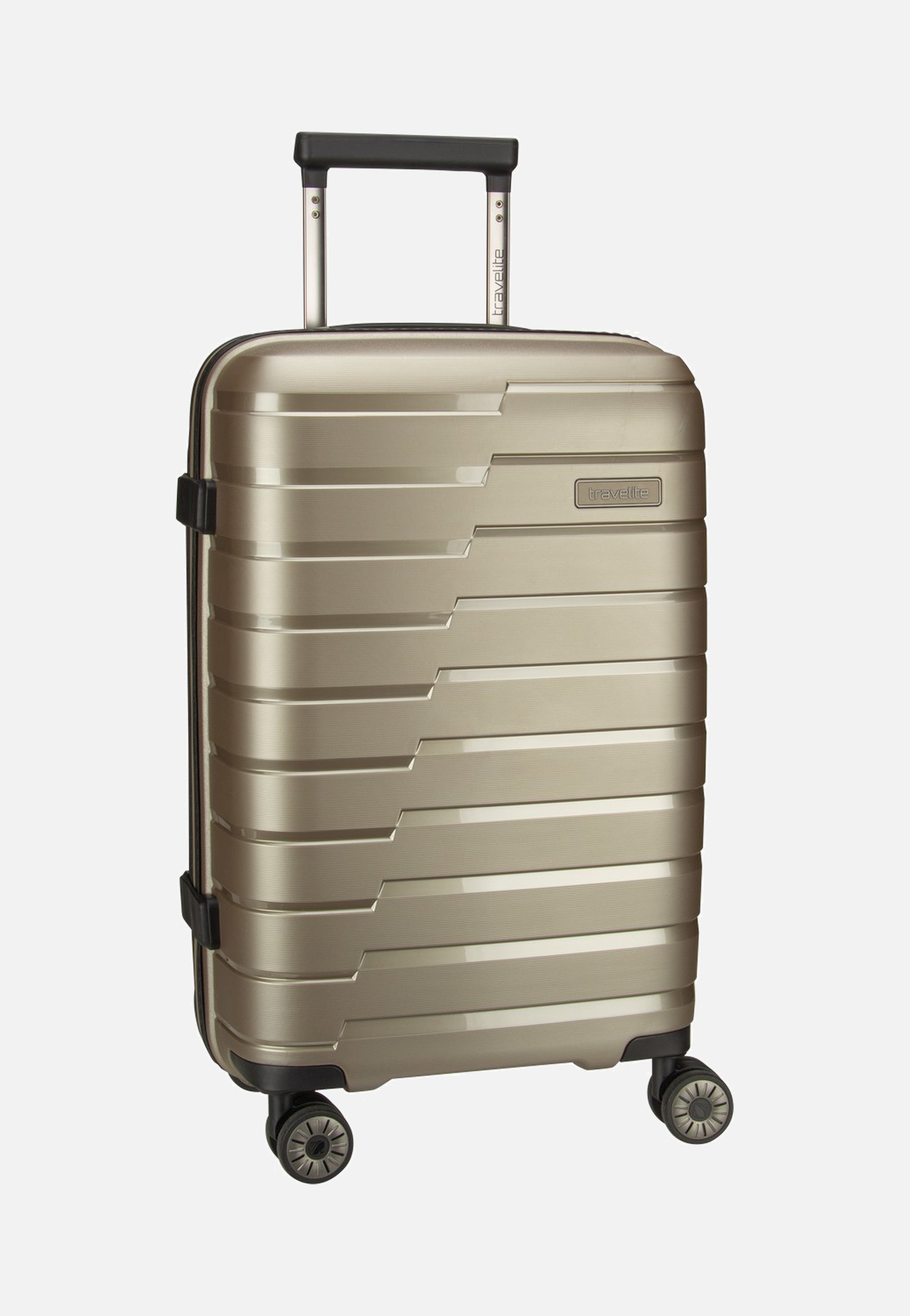 travelite Air Base Trolley 4W S Champagne Suitcase