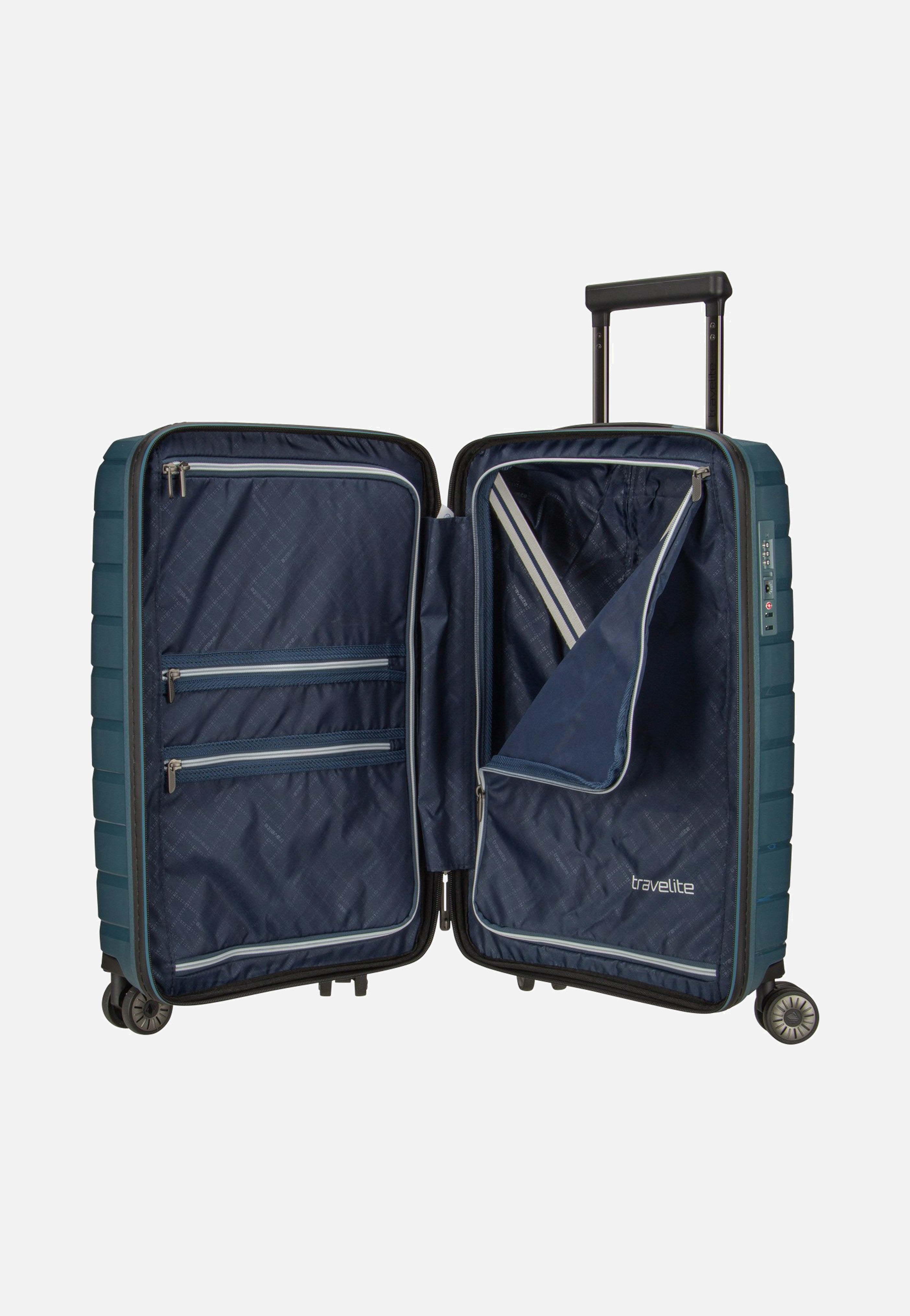 travelite Air Base Trolley 4W S Ice Blue Suitcase