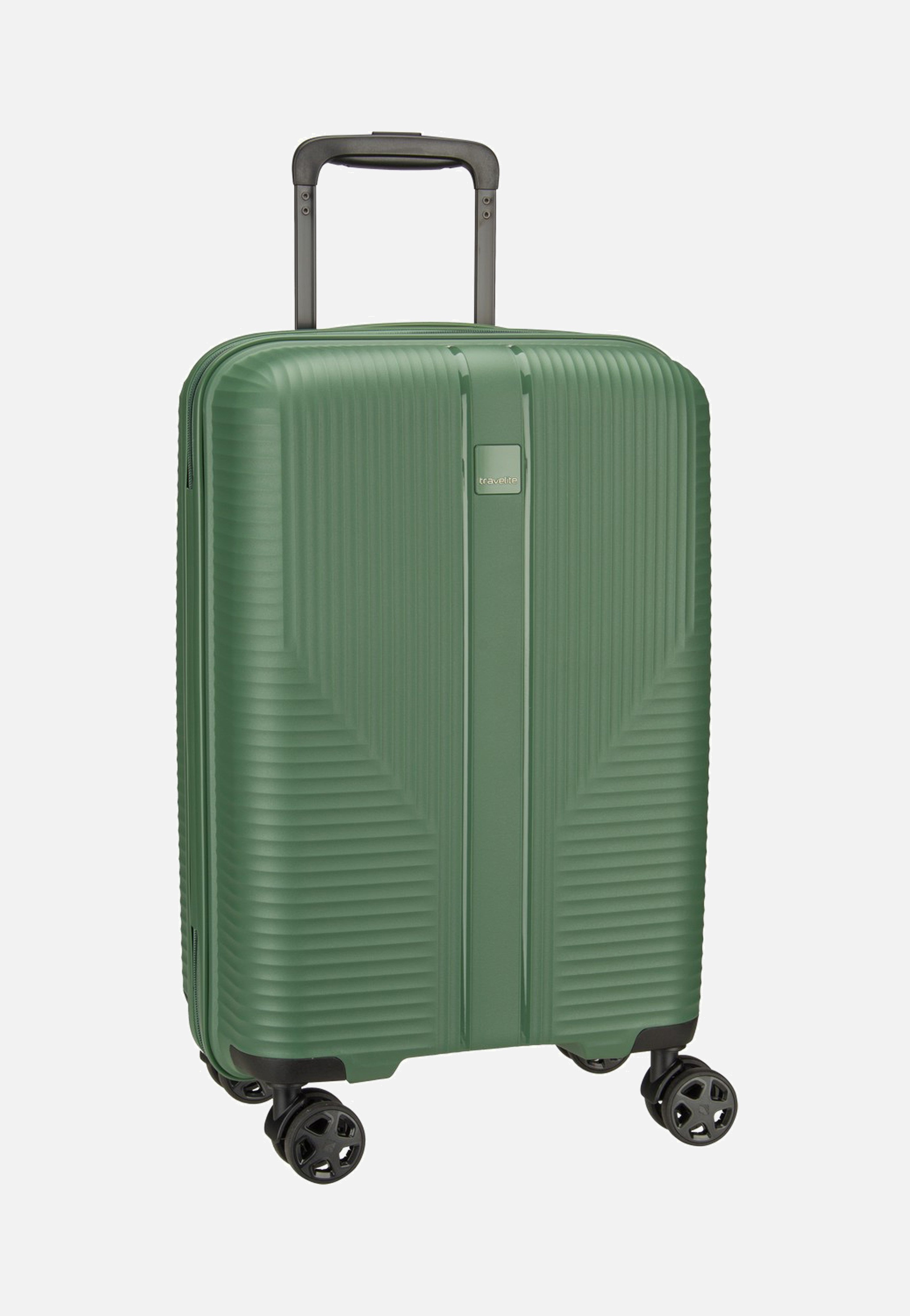 travelite Air Stripe Trolley 4W S Green Suitcase