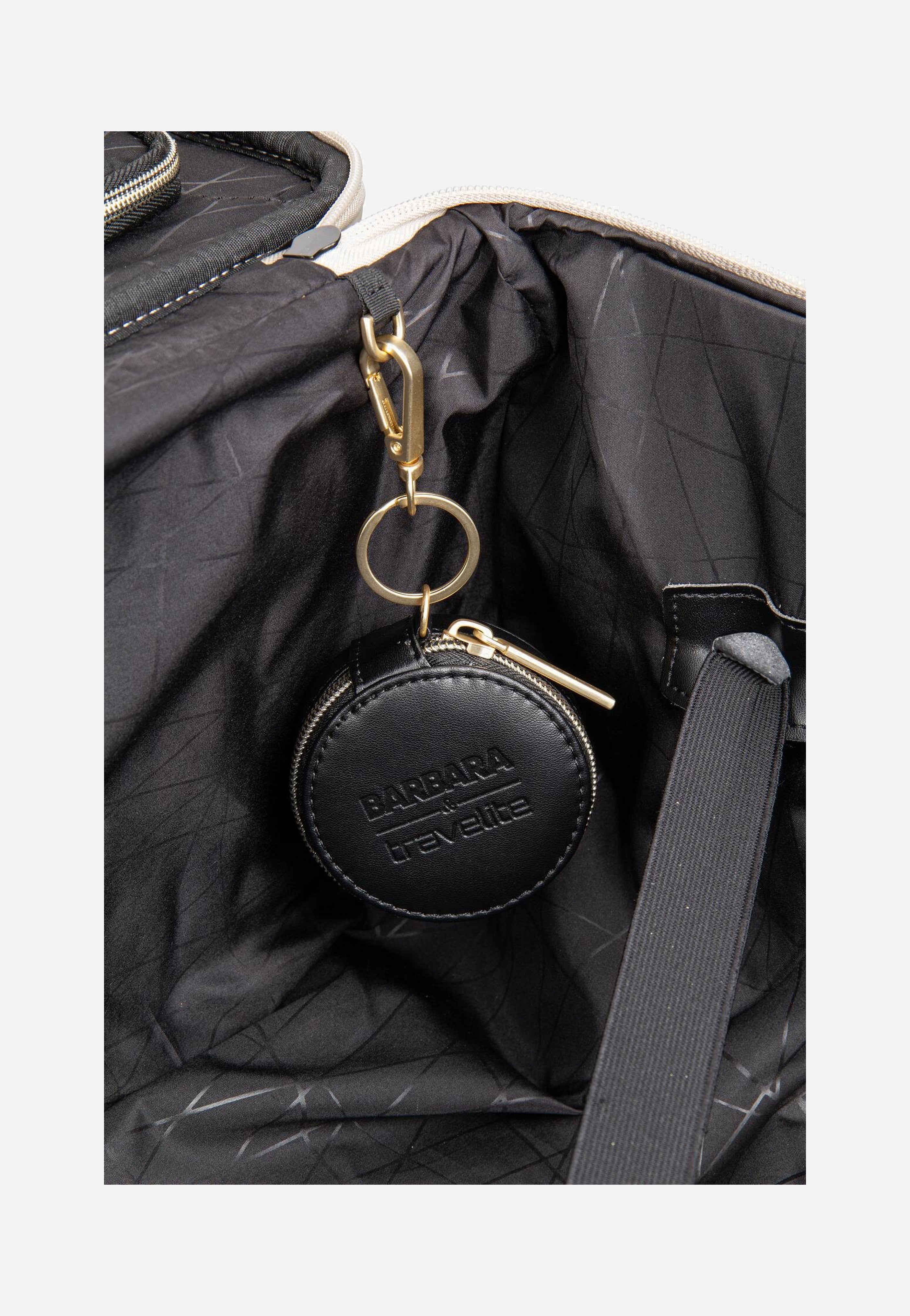 travelite - Barbara Stepp 4W Trolley M Exp Black - Suitcase | Women-Image