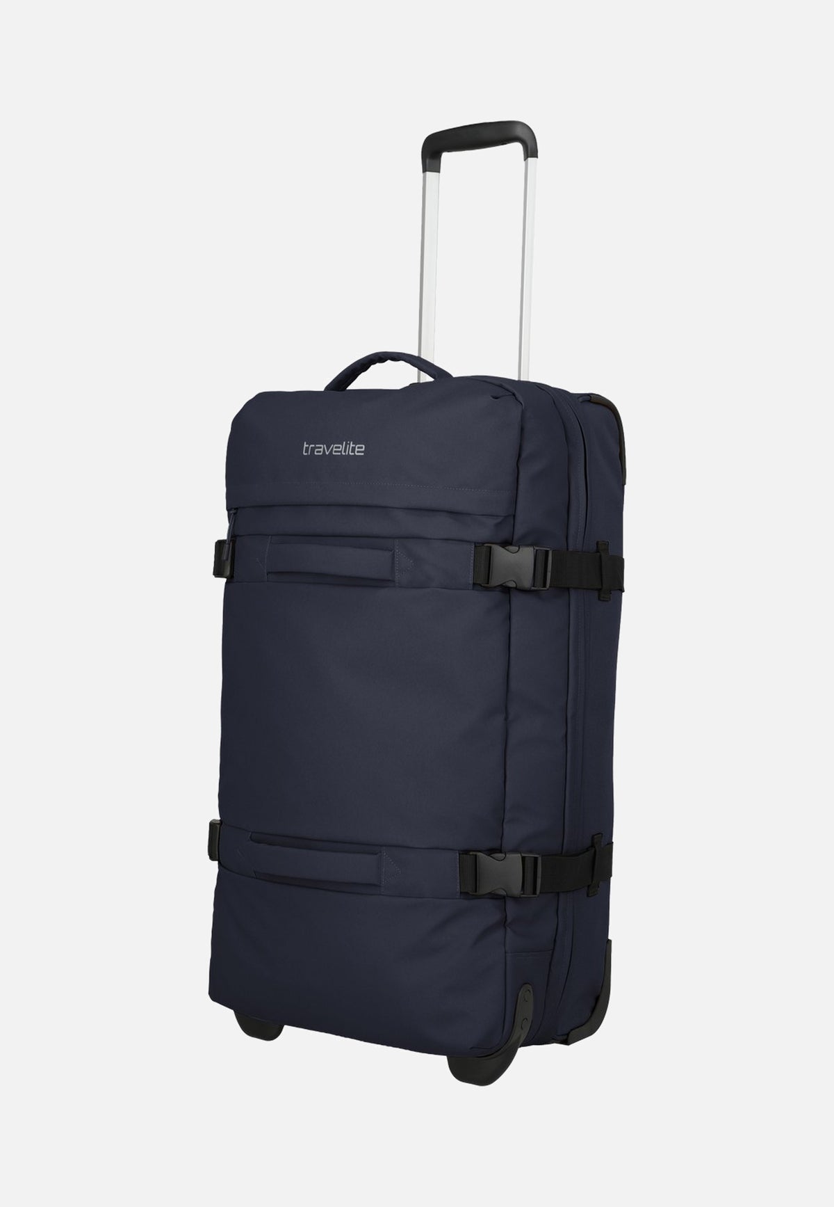travelite Bolonia Wheeled Duffle L Navy Travel Bag with Wheels