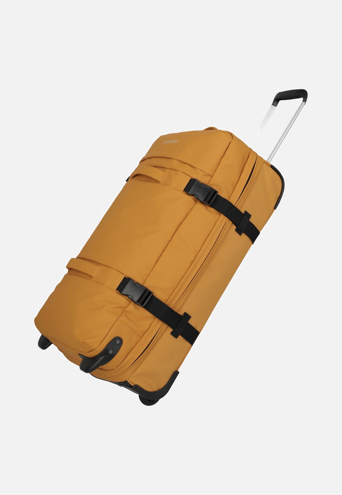 travelite Bolonia Wheeled Duffle L Yellow Travel Bag with Wheels