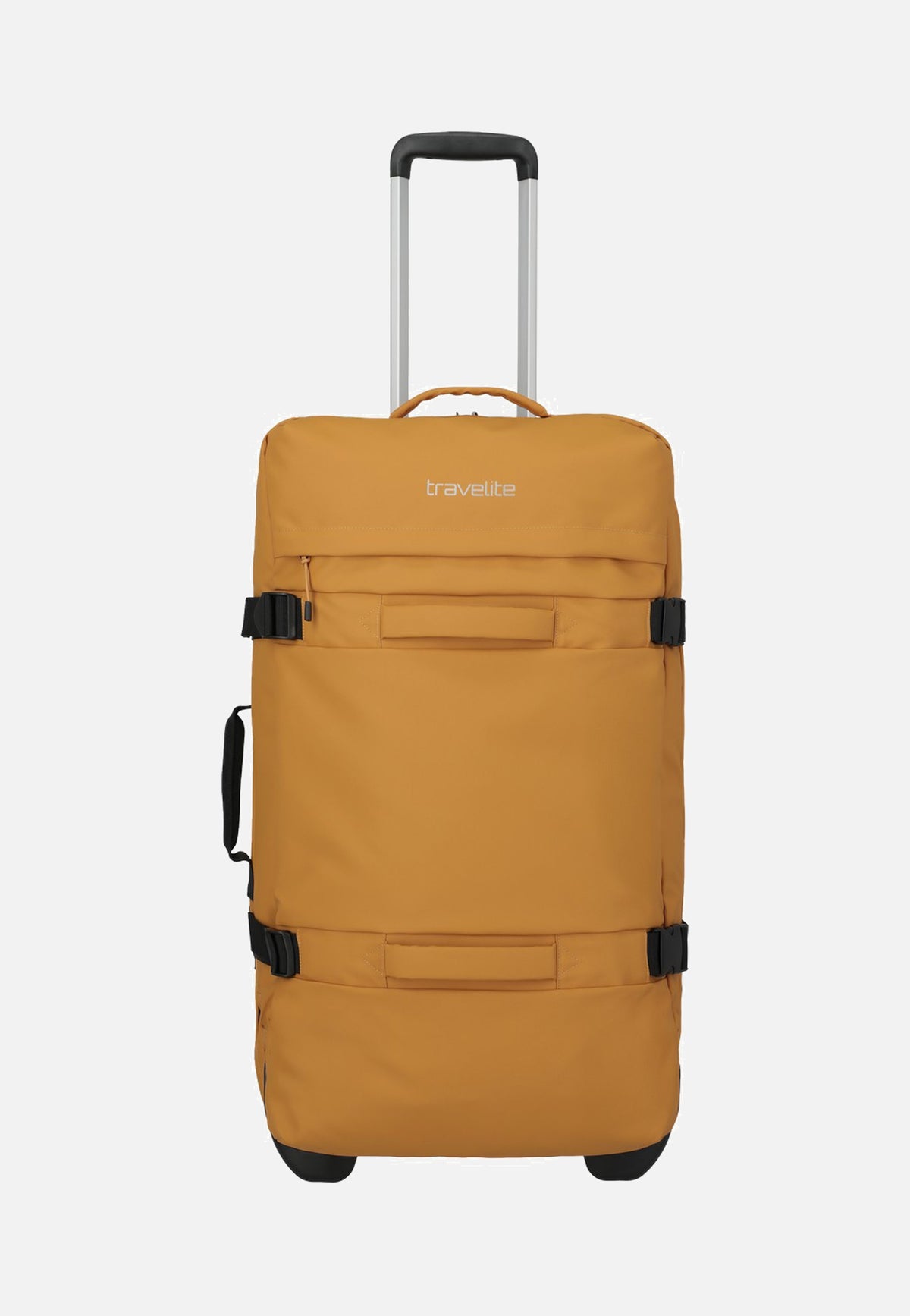 travelite Bolonia Wheeled Duffle L Yellow Travel Bag with Wheels