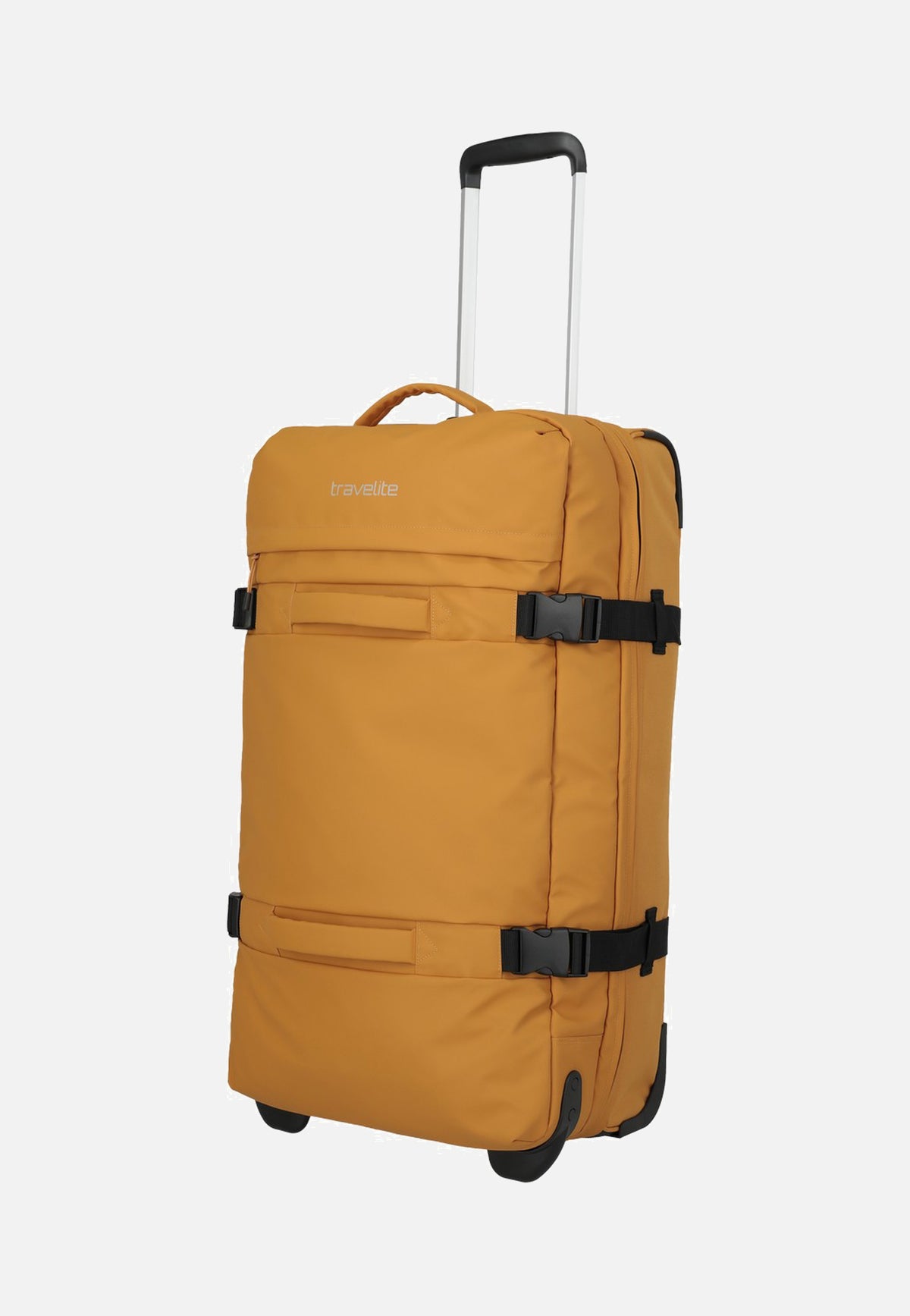 travelite Bolonia Wheeled Duffle L Yellow Travel Bag with Wheels