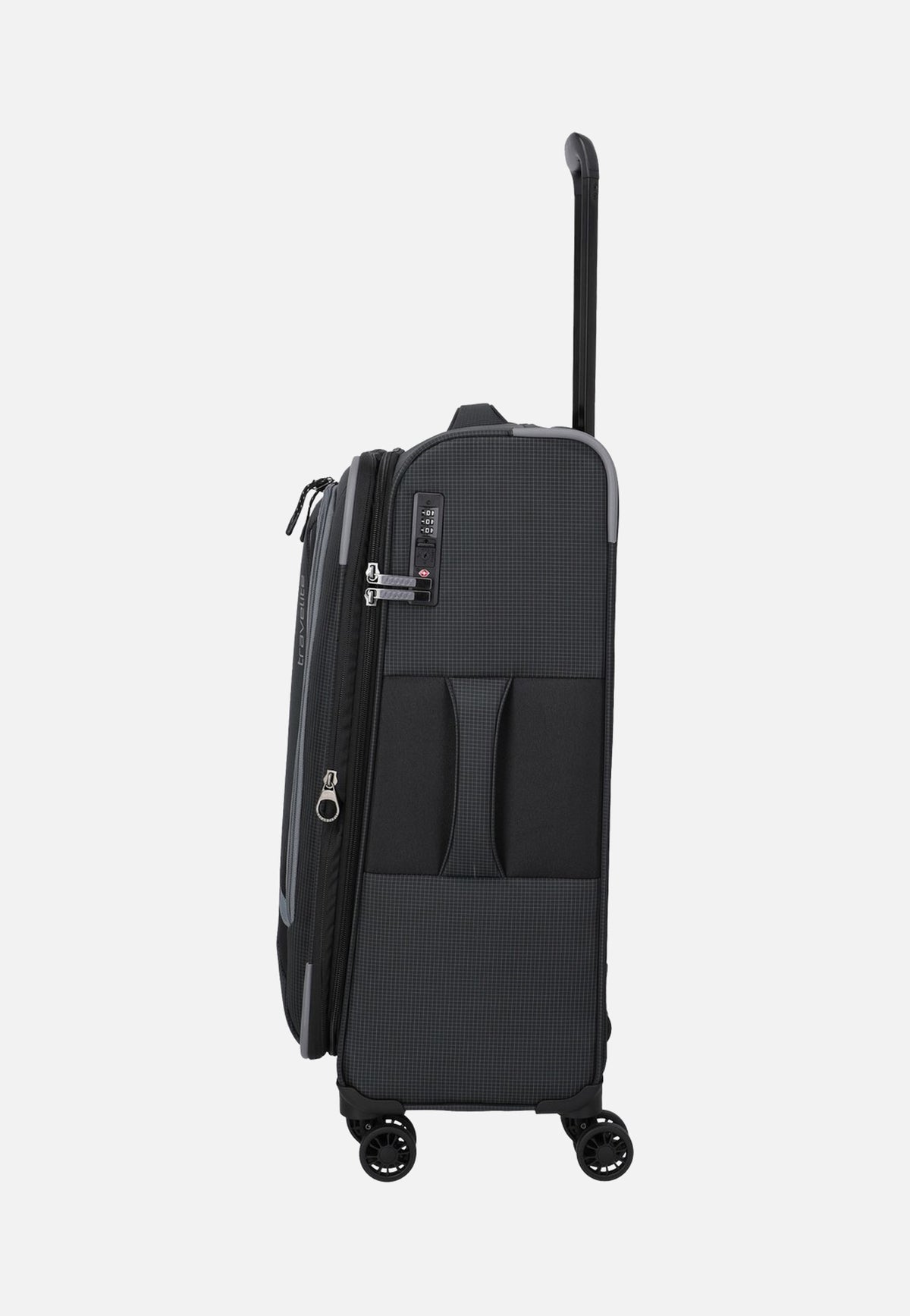 travelite Corsiica 4w Set Lexp/Mexp/Sexp/BB Black Valise