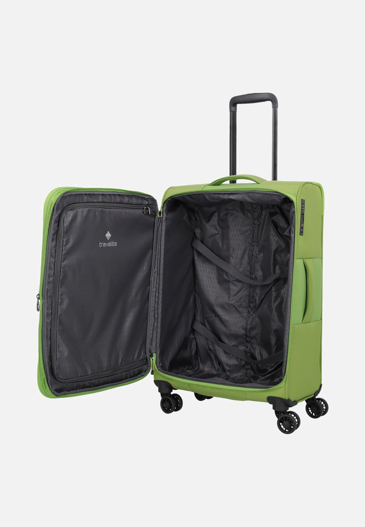 travelite Corsiica 4w Set Lexp/Mexp/Sexp/BB Fresh Green Valise