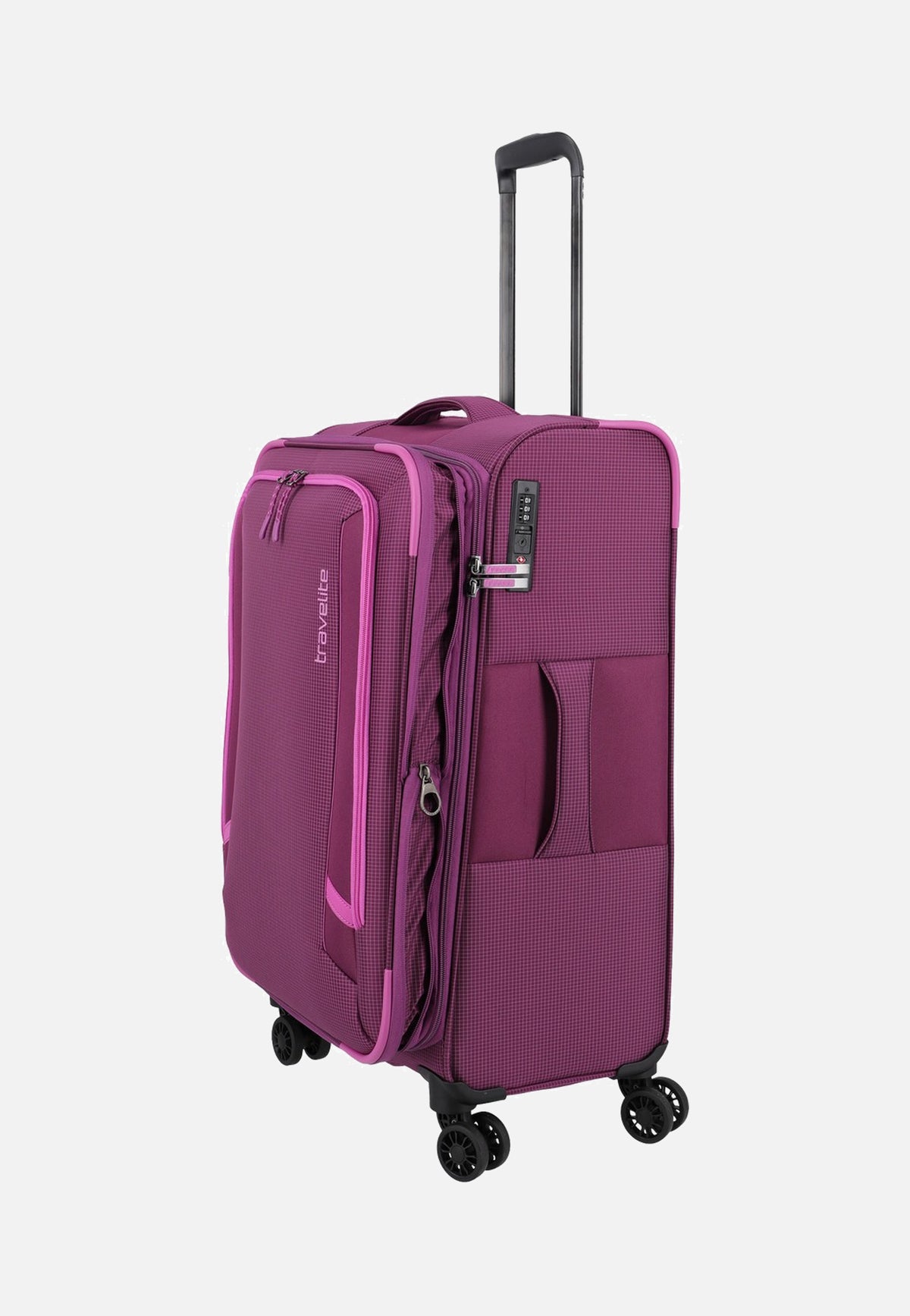 travelite Corsiica 4w Set Lexp/Mexp/Sexp/BB Pink Maleta