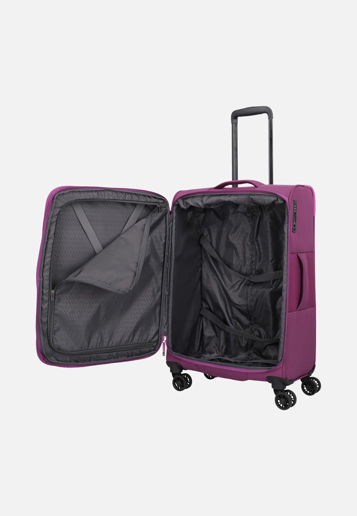 travelite Corsiica 4w Set Lexp/Mexp/Sexp/BB Pink Maleta