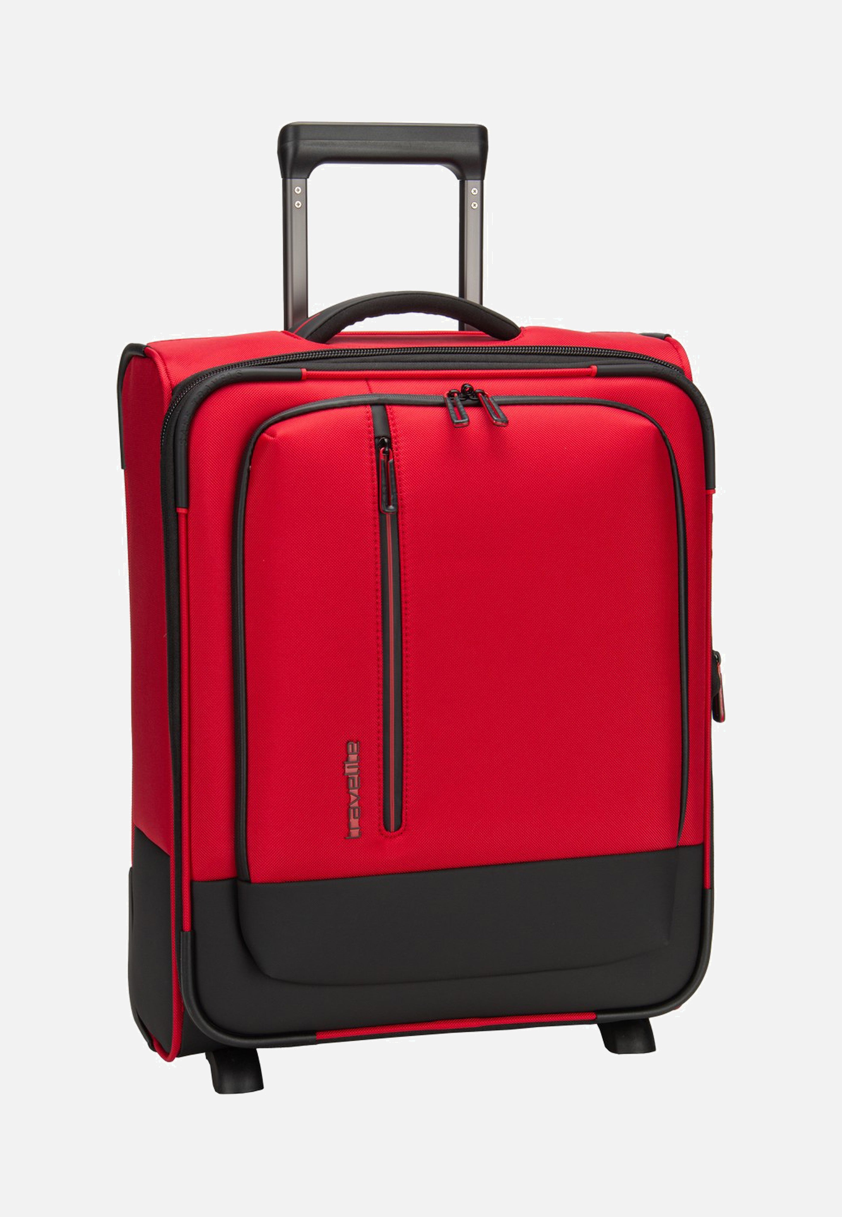 travelite Crosslite 2W Trolley S Red Suitcase