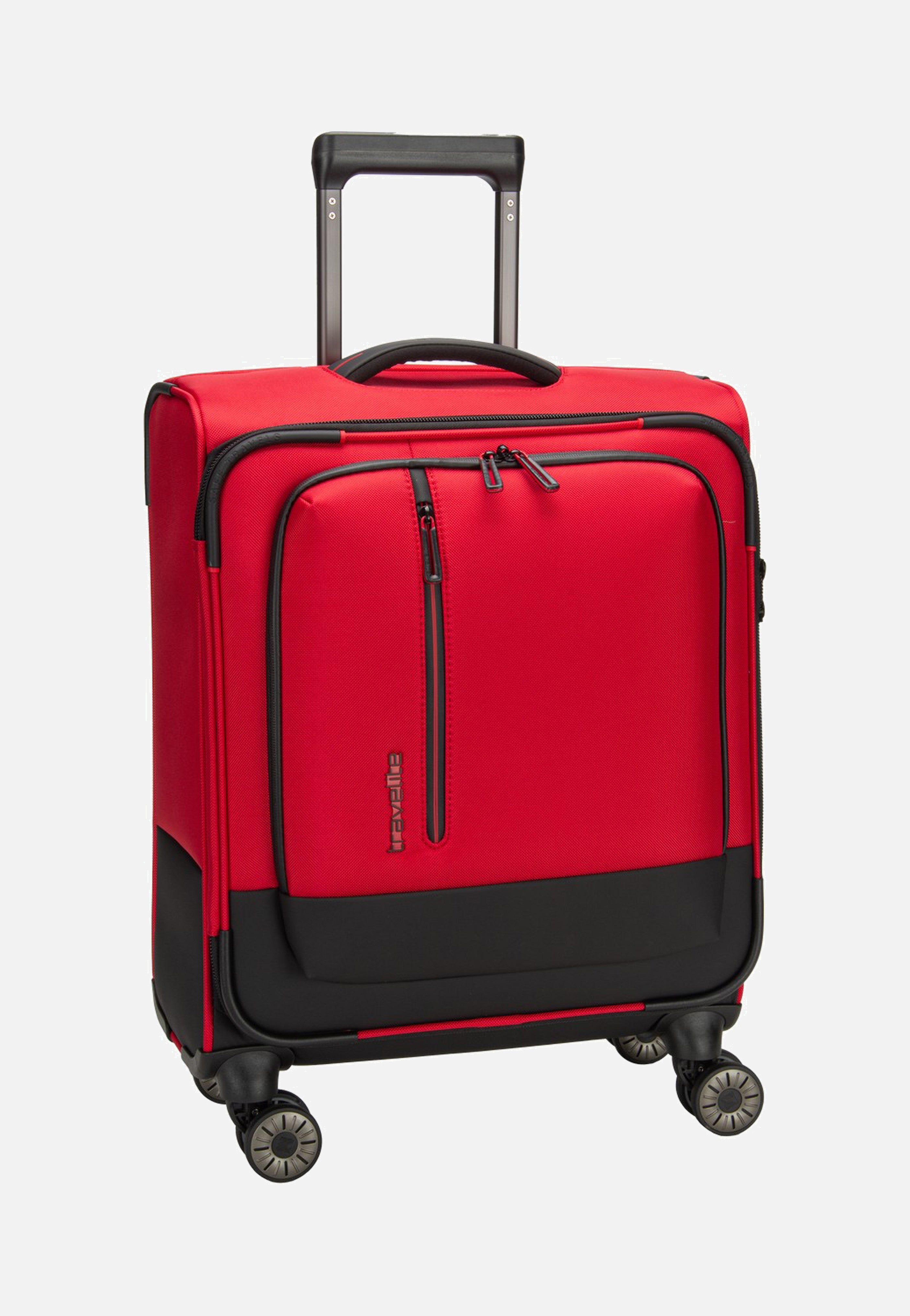 travelite Crosslite 4W Trolley S Red Suitcase