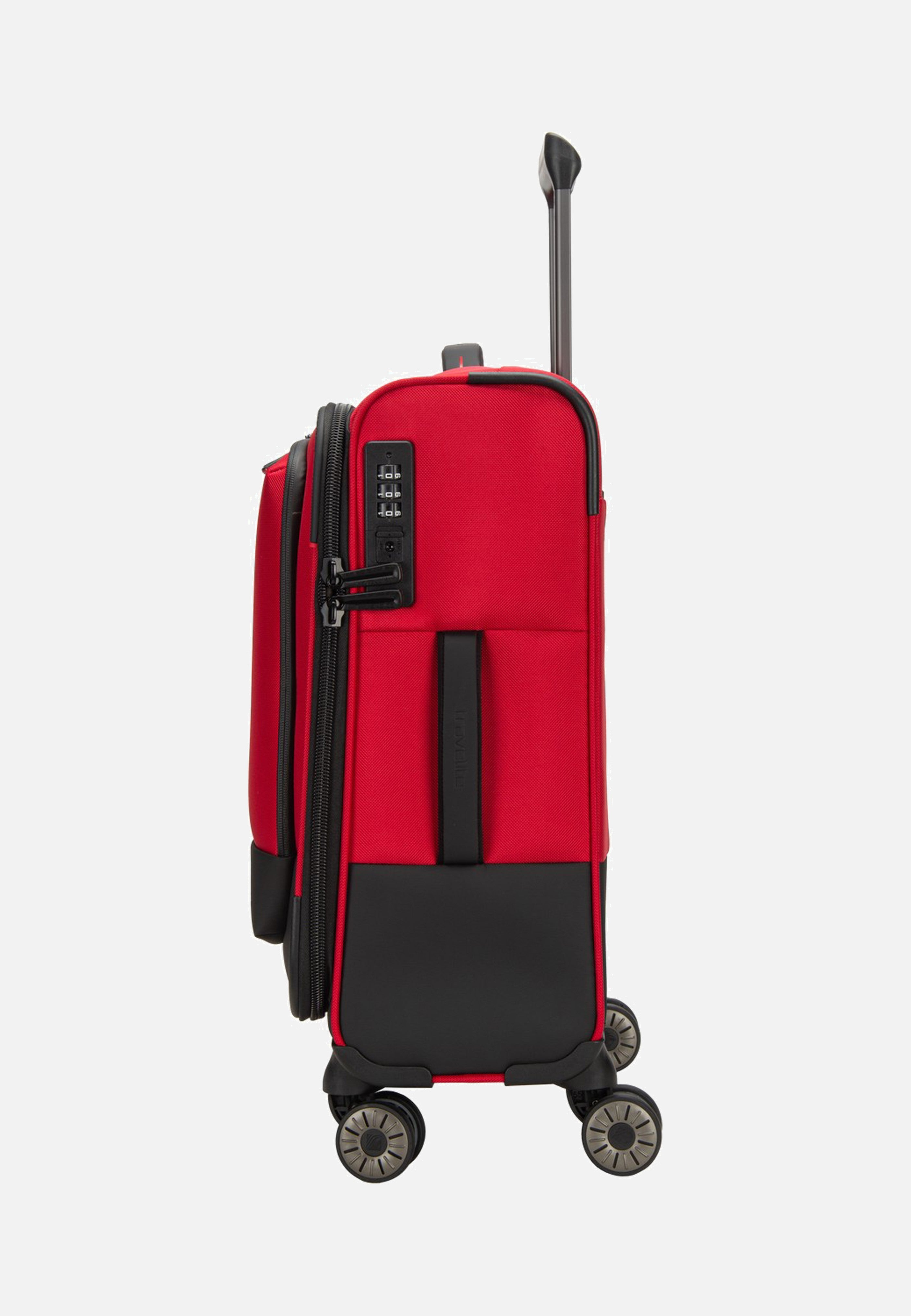 travelite Crosslite 4W Trolley S Red Suitcase