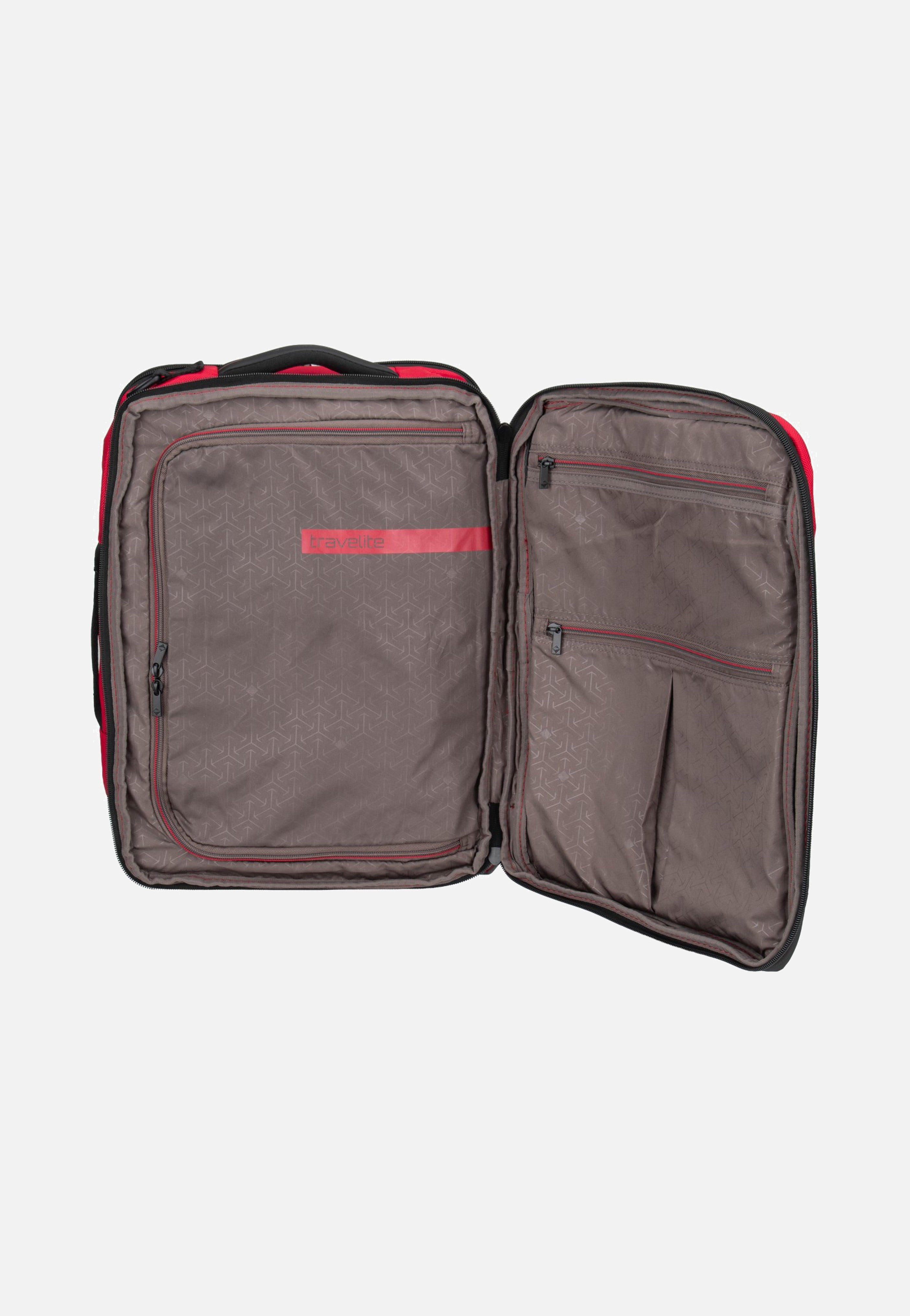 travelite Crosslite Bord Exp. Red Travel Backpack