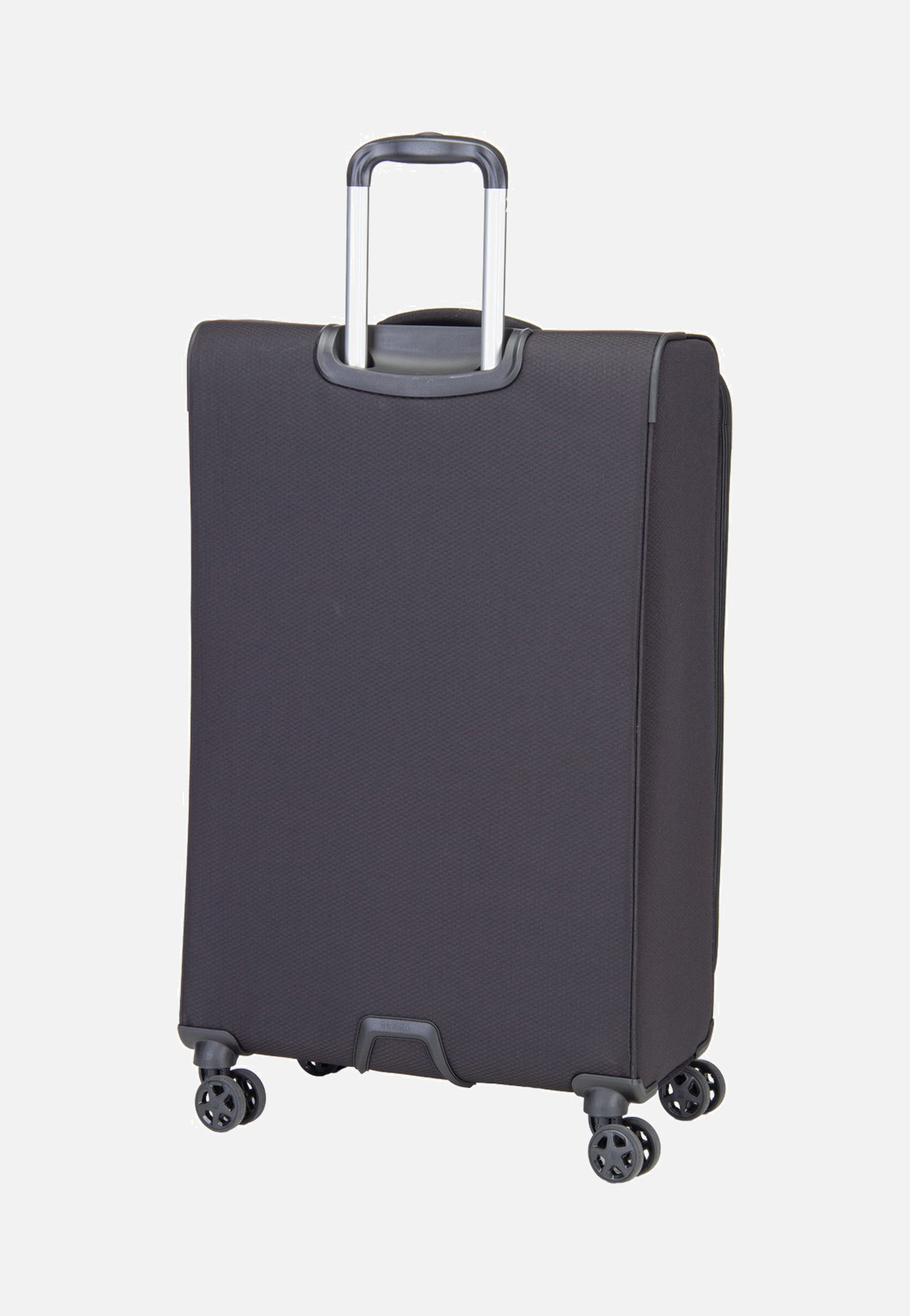travelite Kick Off Trolley 4W L Exp. Black Valise