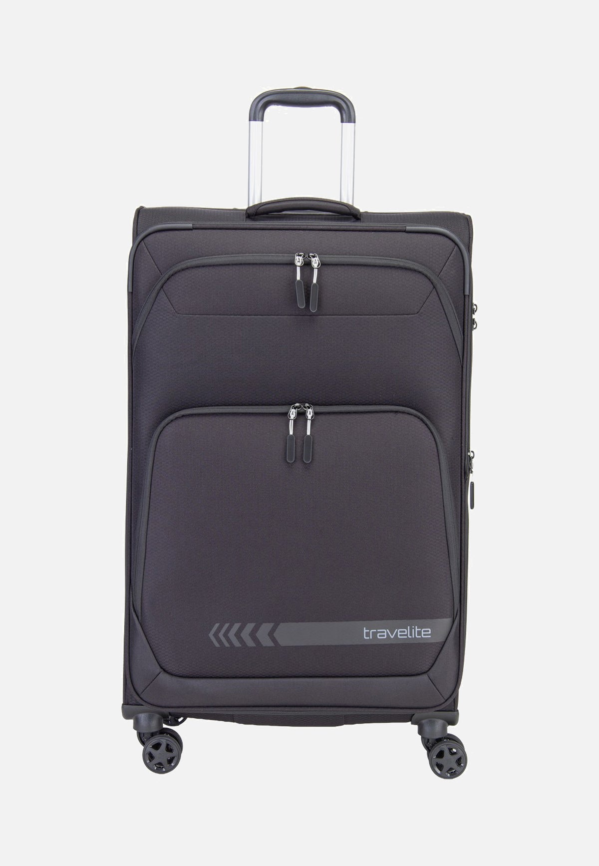 travelite Kick Off Trolley 4W L Exp. Black Valise