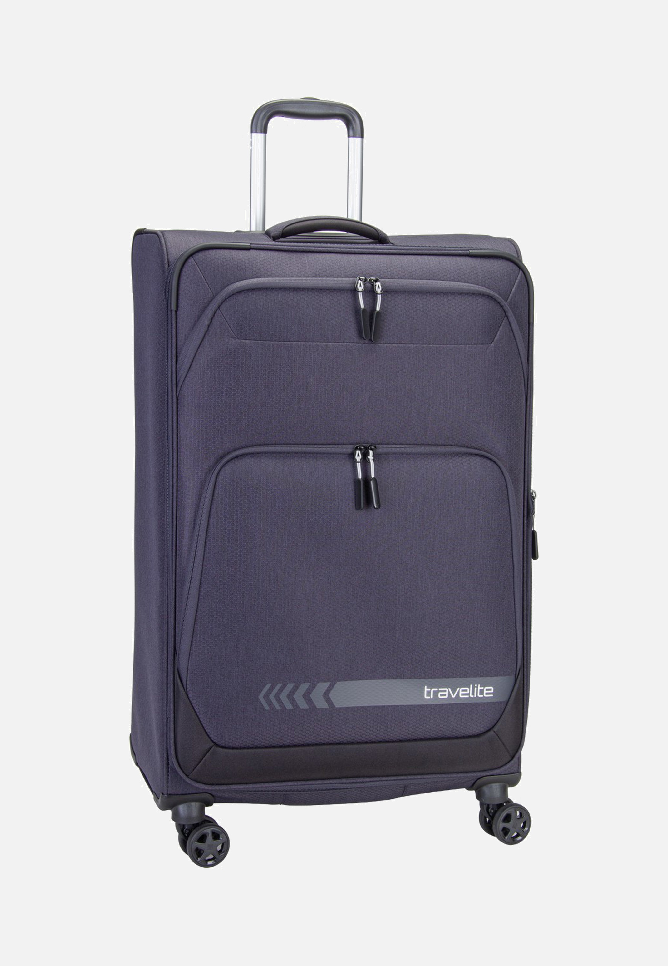 travelite Kick Off Trolley 4W L Exp. Dark Anthracite Valigia