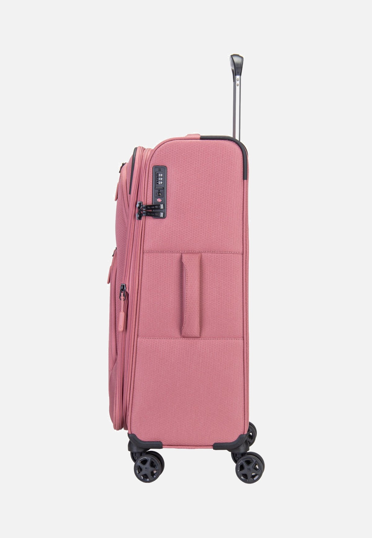 travelite Kick Off Trolley 4W M Exp. Blush Valigia
