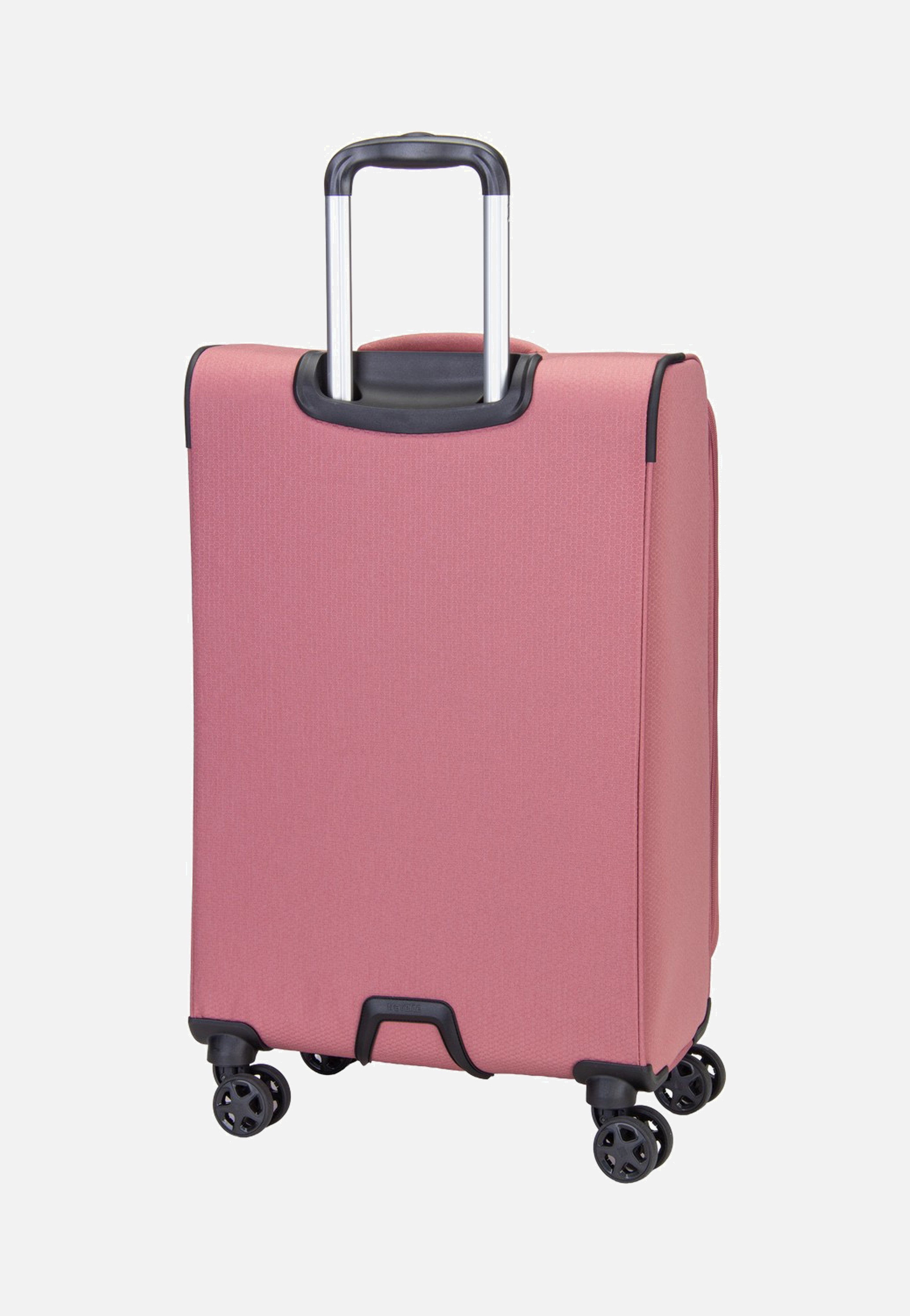travelite Kick Off Trolley 4W M Exp. Blush Valigia