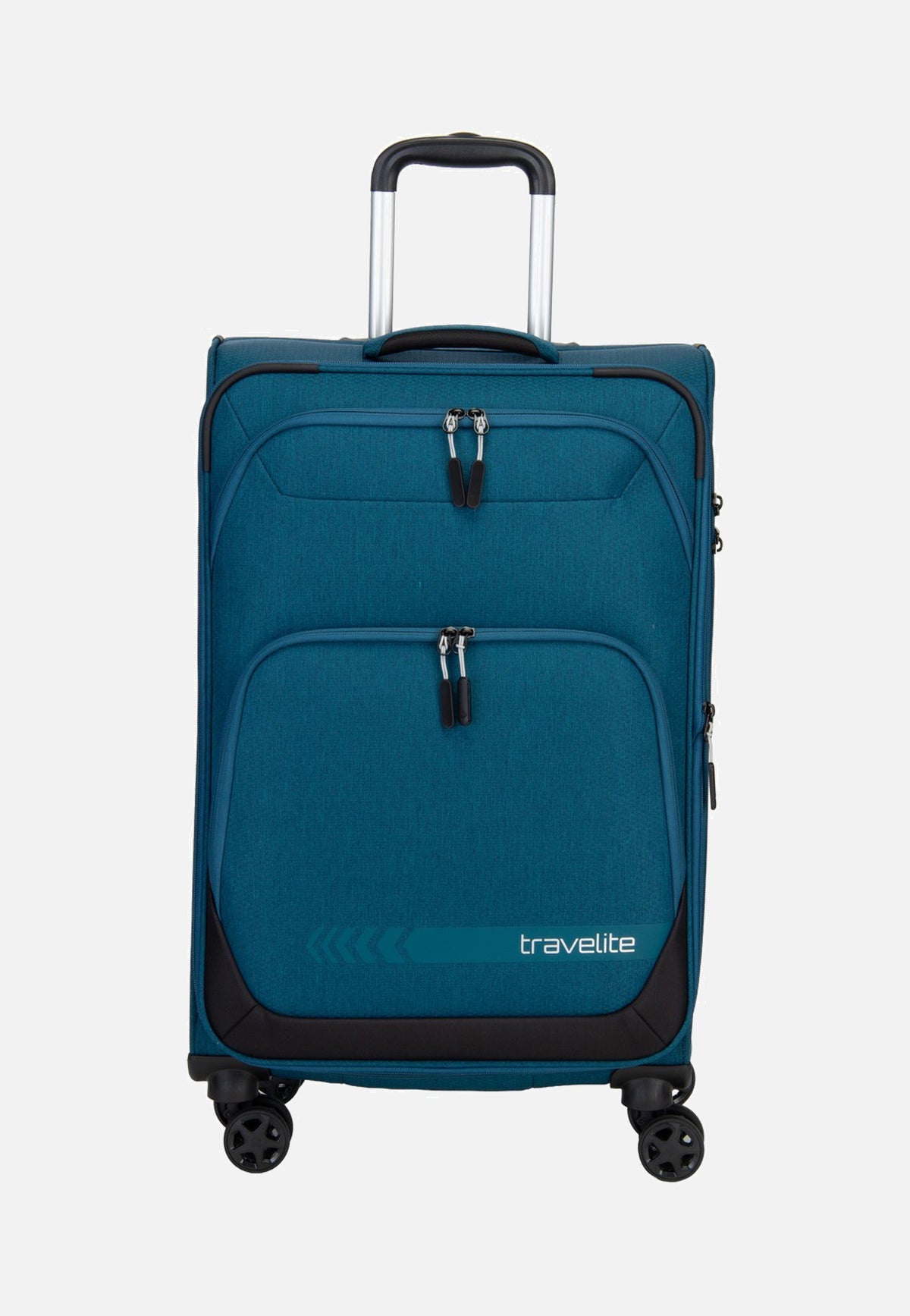travelite Kick Off Trolley 4W M Exp. Petrol Valigia