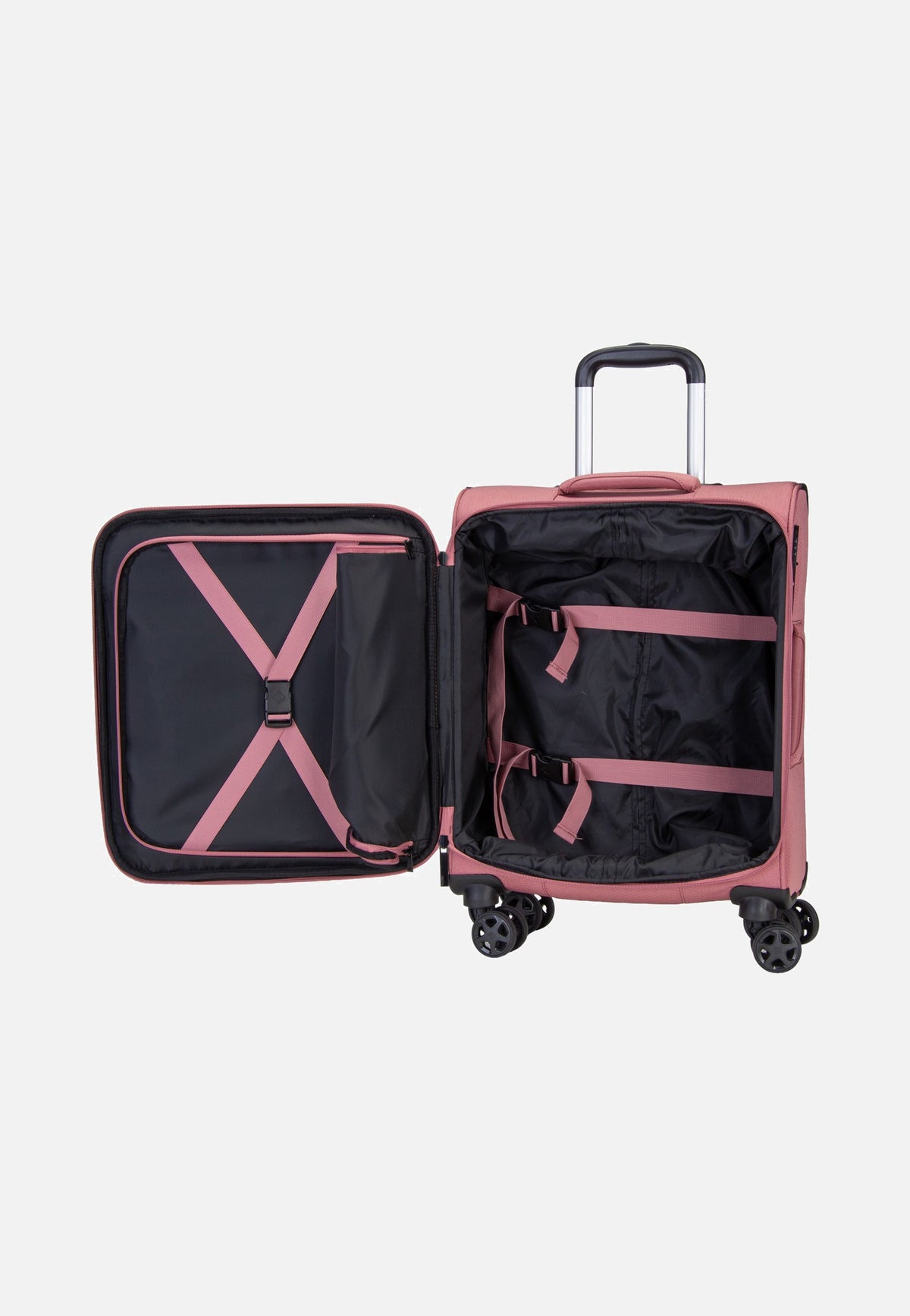 travelite Kick Off Trolley 4W S Blush Valigia