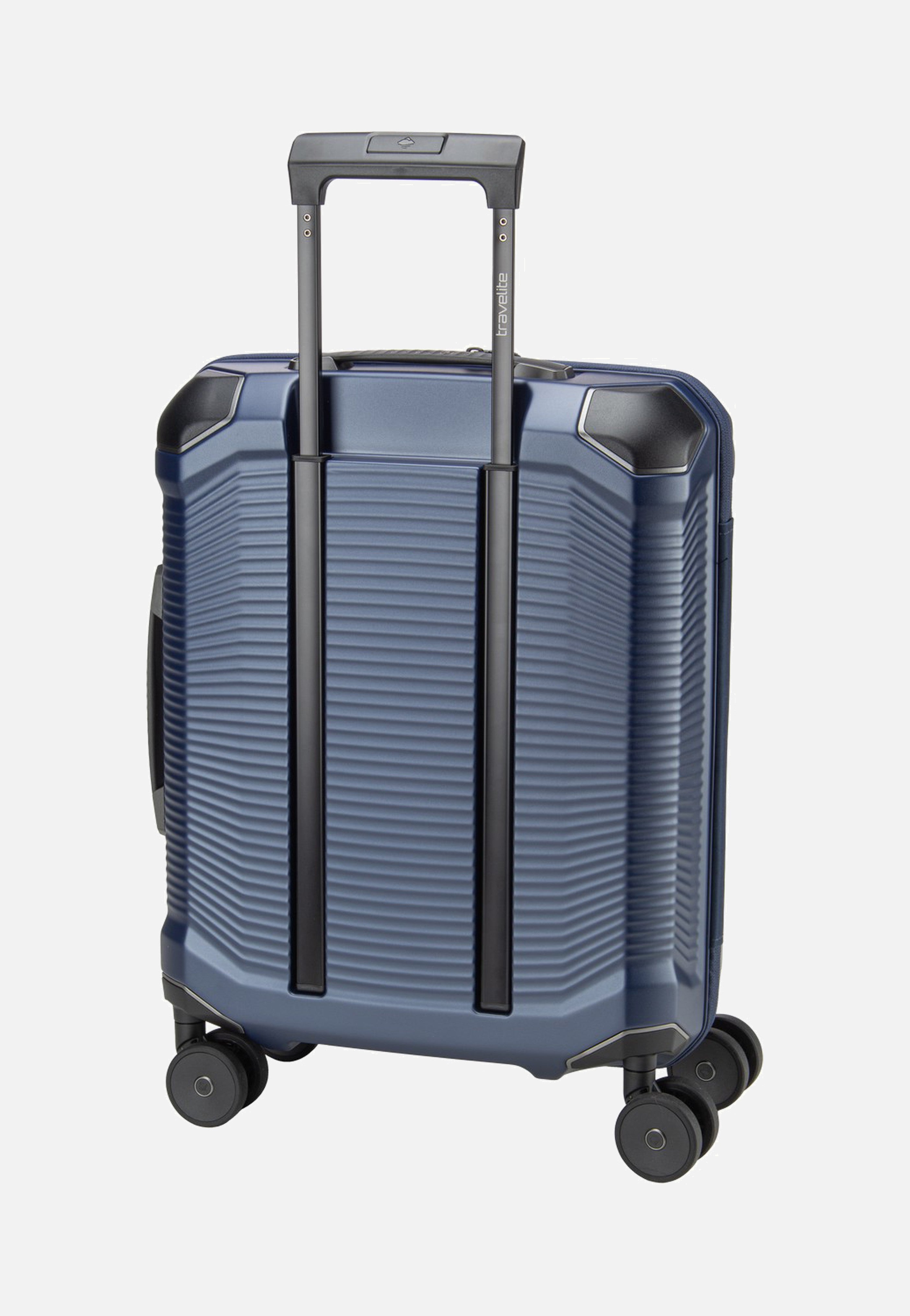 travelite Millennium Trolley 4W S Navy Suitcase