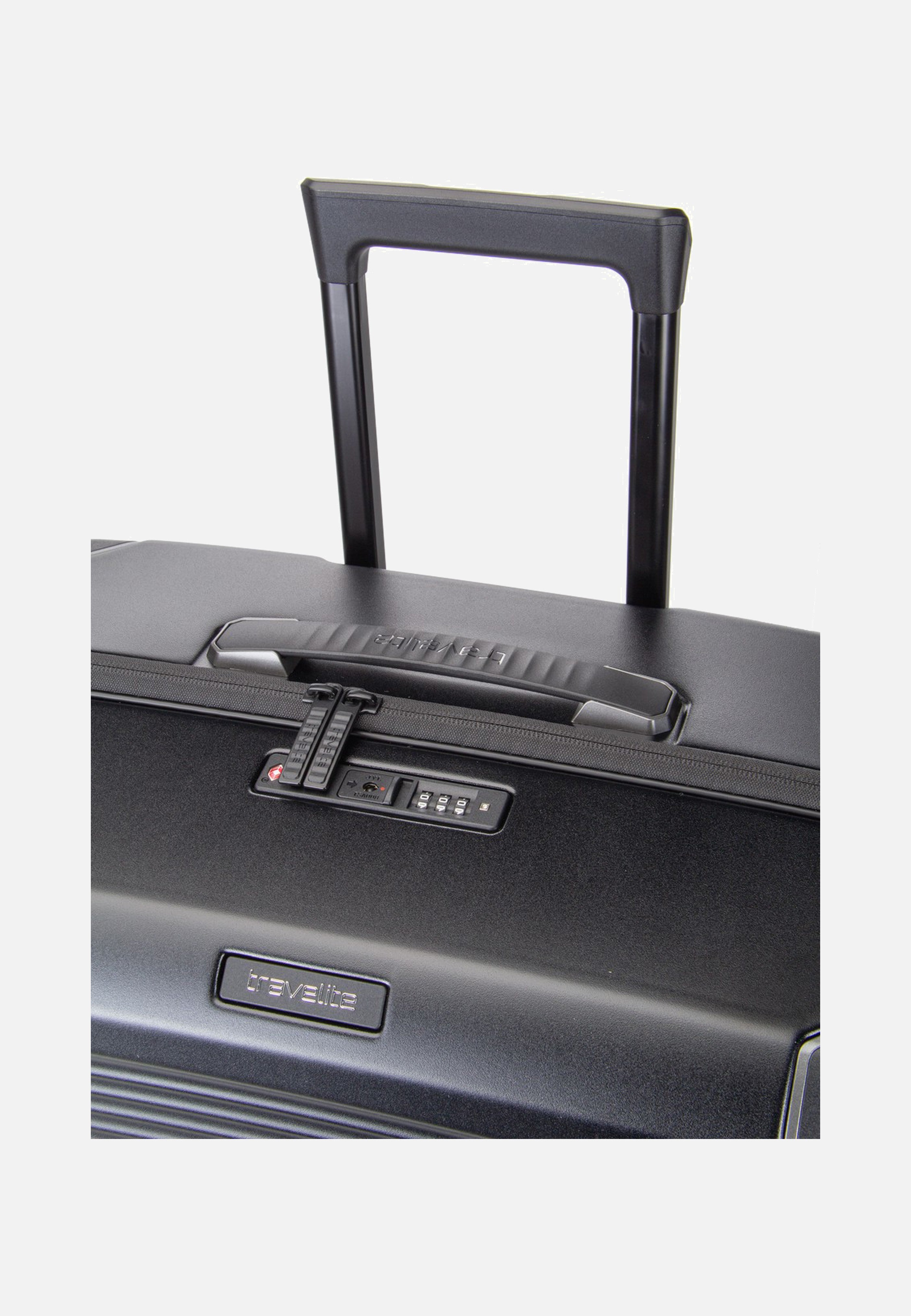 travelite - Millennium Trolley 4W L Black - Suitcase | Neutral-Image