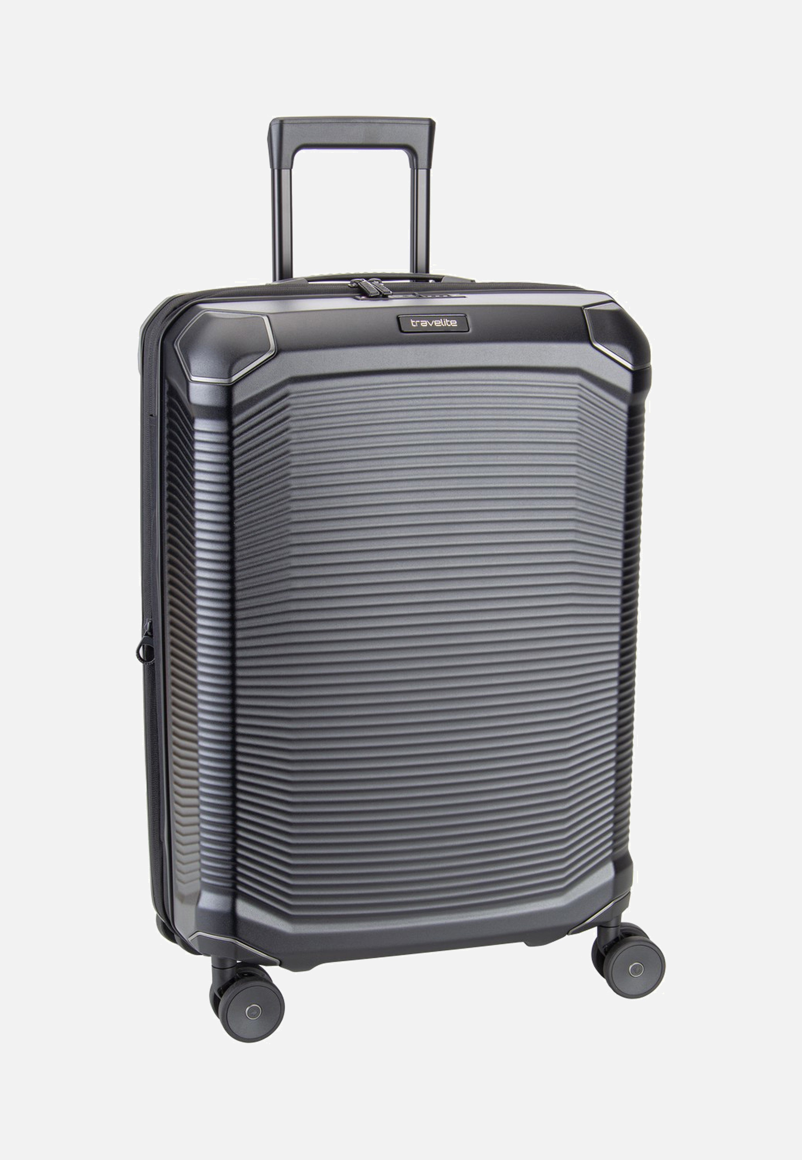 travelite - Millennium Trolley 4W M Exp. Black - Suitcase | Neutral-Image