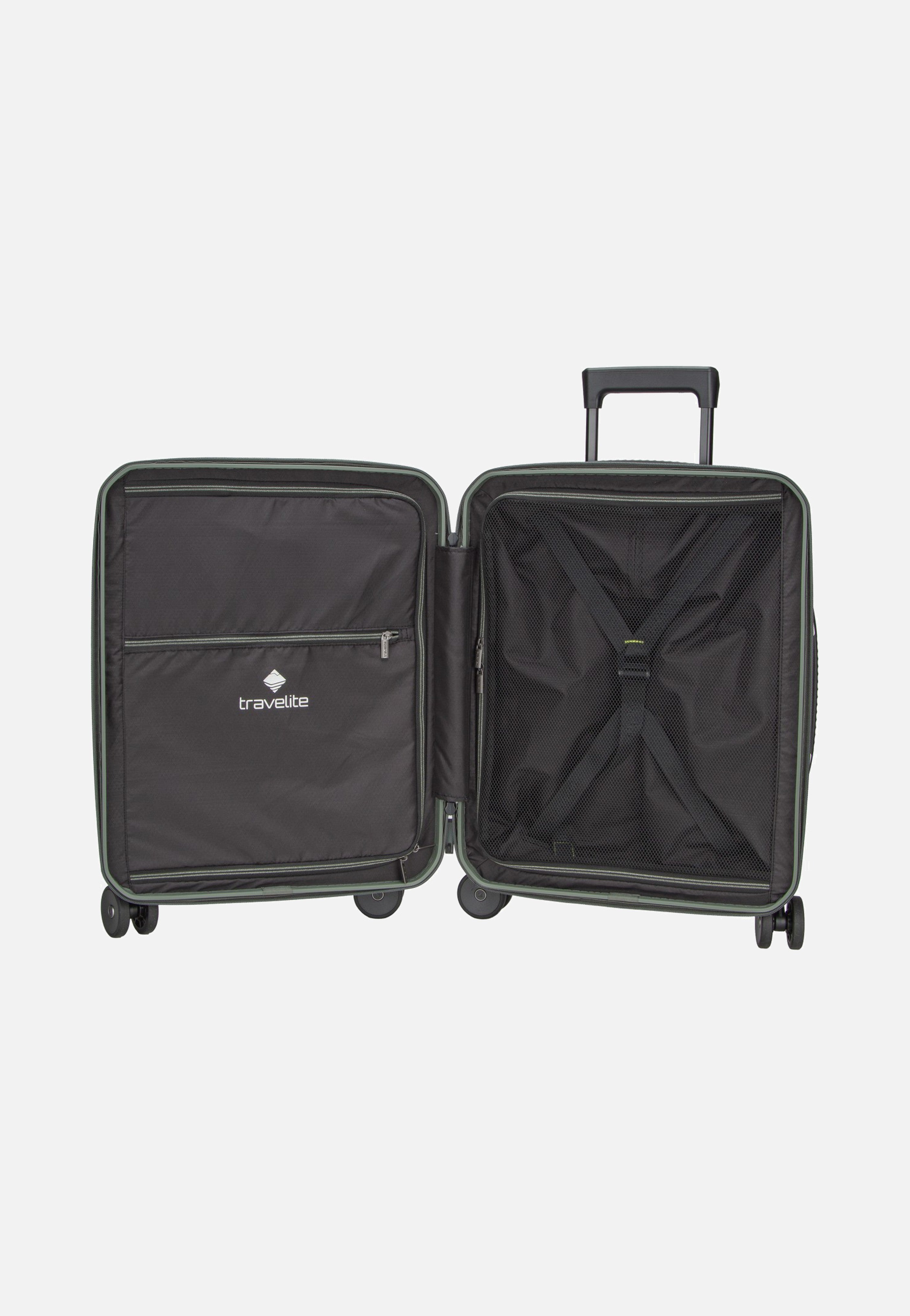 travelite - Millennium Trolley 4W S Pine Green - Suitcase | Neutral-Image