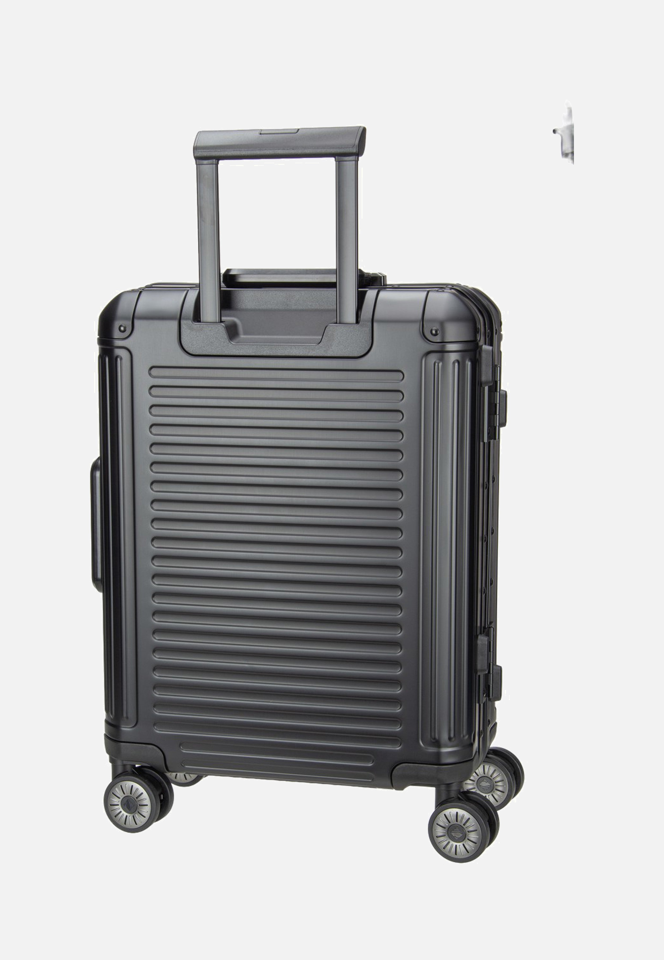 travelite Next 4w Trolley S+ Schwarz Suitcase