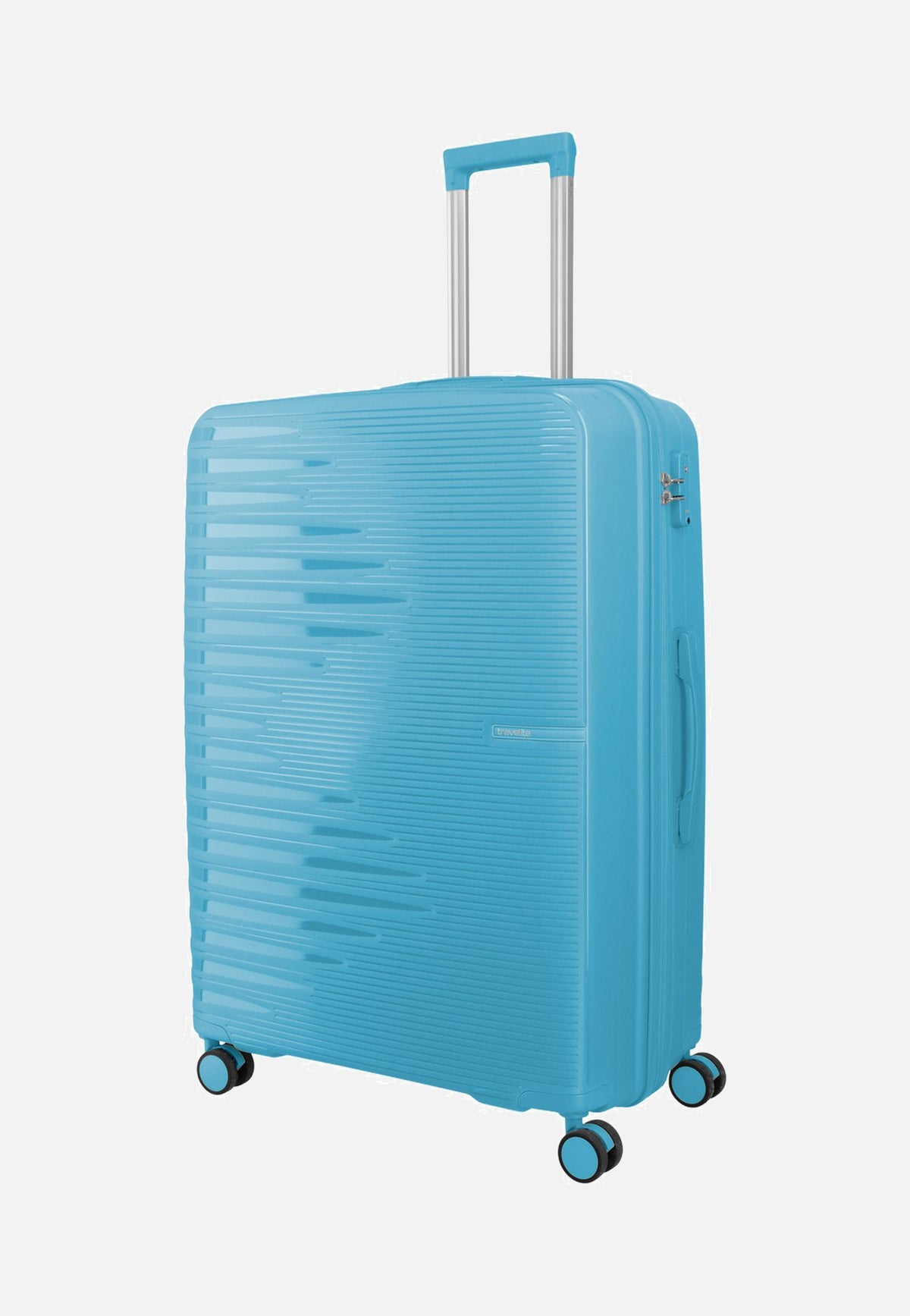 travelite Pacific Trolley 4w Set L/M/S Light Blue Maleta