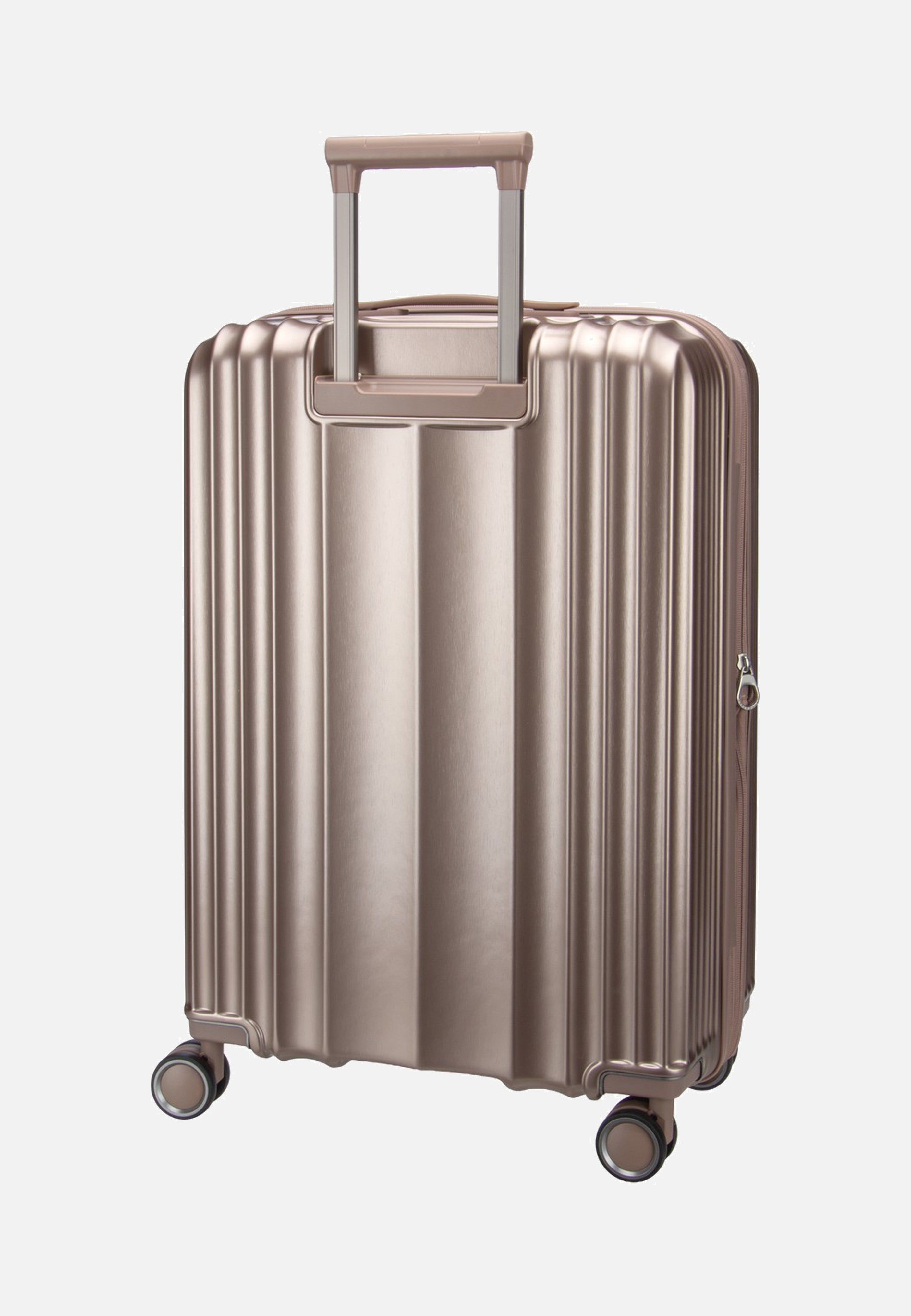 travelite Paros 4W Trolley M Cappuccino Suitcase